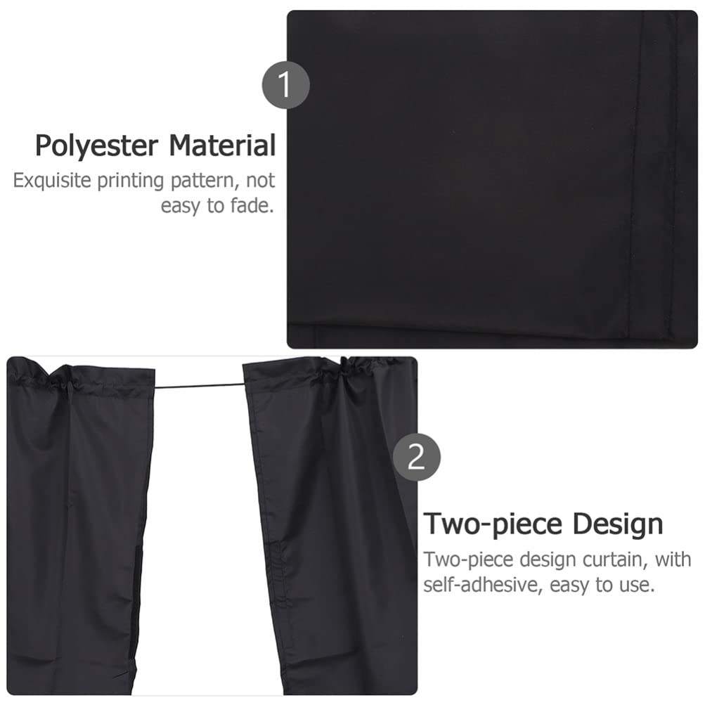 FAVOMOTO 1 Set Car Window Privacy Shades - Front Window Sun Shade for Cars, Camping & Travel | UV Protection Pongee Fabric Sun Visor | Perfect for Road Trips, Baby Protection & Privacy While Parking