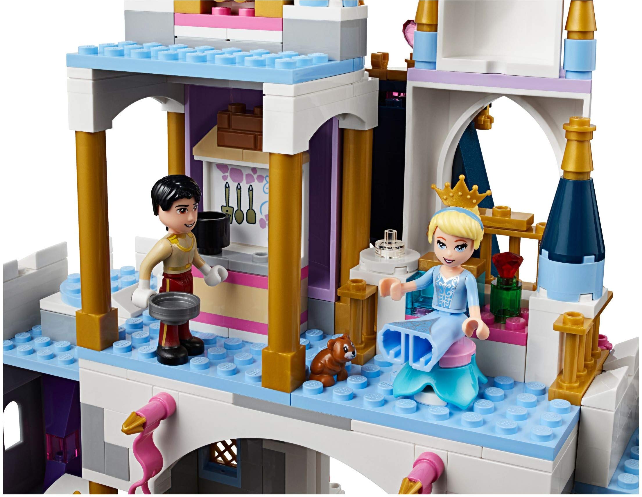 LEGO Disney Princess Cinderella's Dream Castle Building Set 41154 - 585-Piece Creative Construction Toy for Kids | Perfect for Birthday Gifts & Disney Princess Playtime