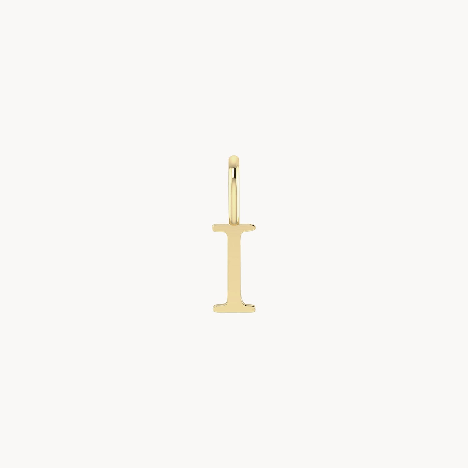 10K Yellow Gold Letter Charm - Personalized Initial Pendant for Necklaces & Bracelets - Perfect for Gifts, Birthdays, and Everyday Jewelry