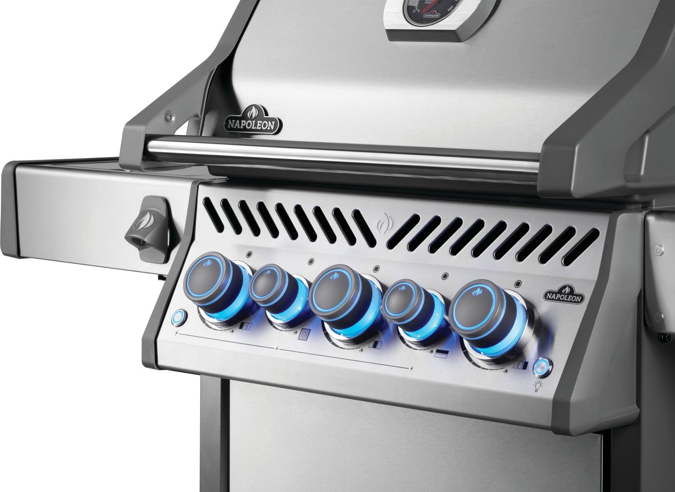 Napoleon Rogue PRO S 425 RSIB Gas Grill - Premium Stainless Steel Outdoor BBQ Grill for Backyard, Patio & Tailgating | Perfect for Grilling Steaks, Burgers & Vegetables