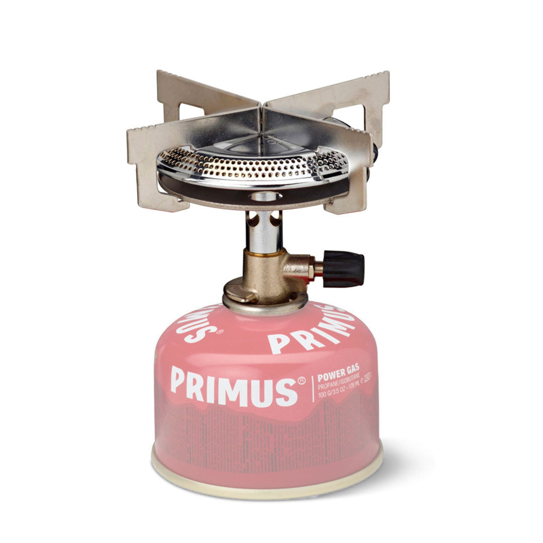 Primus Mimer Ultralight Camping Gas Stove - Portable Backpacking Stove for Hiking, Backpacking & Outdoor Adventures - Perfect for Camping, Picnics & Emergency Preparedness