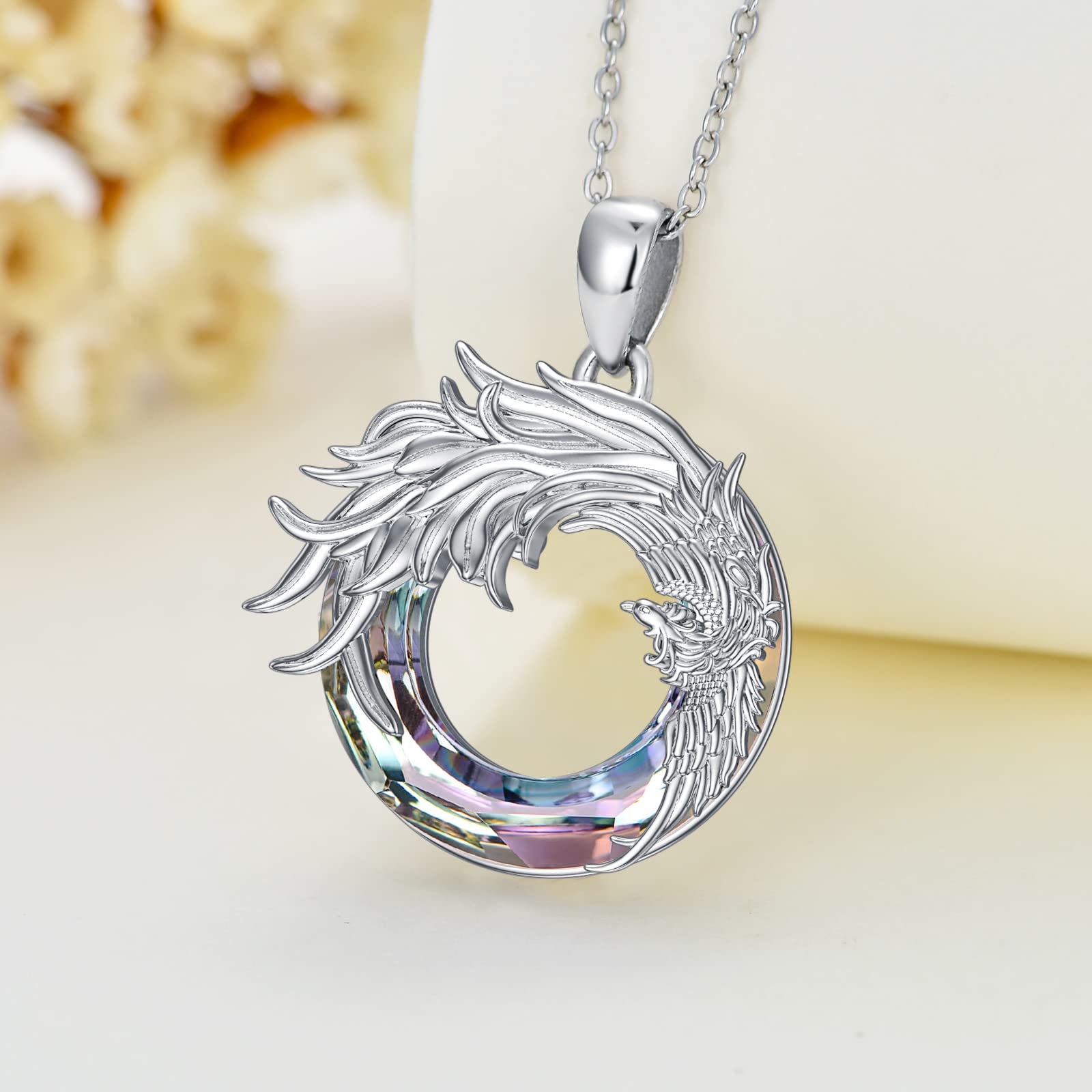 925 Sterling Silver Animal Pendant Necklace - Owl, Highland Cow, Squirrel, Fox, Otter, Bunny & Dog Charms | Unique Jewelry Gifts for Women & Men | Perfect for Birthday, Christmas & Everyday Wear