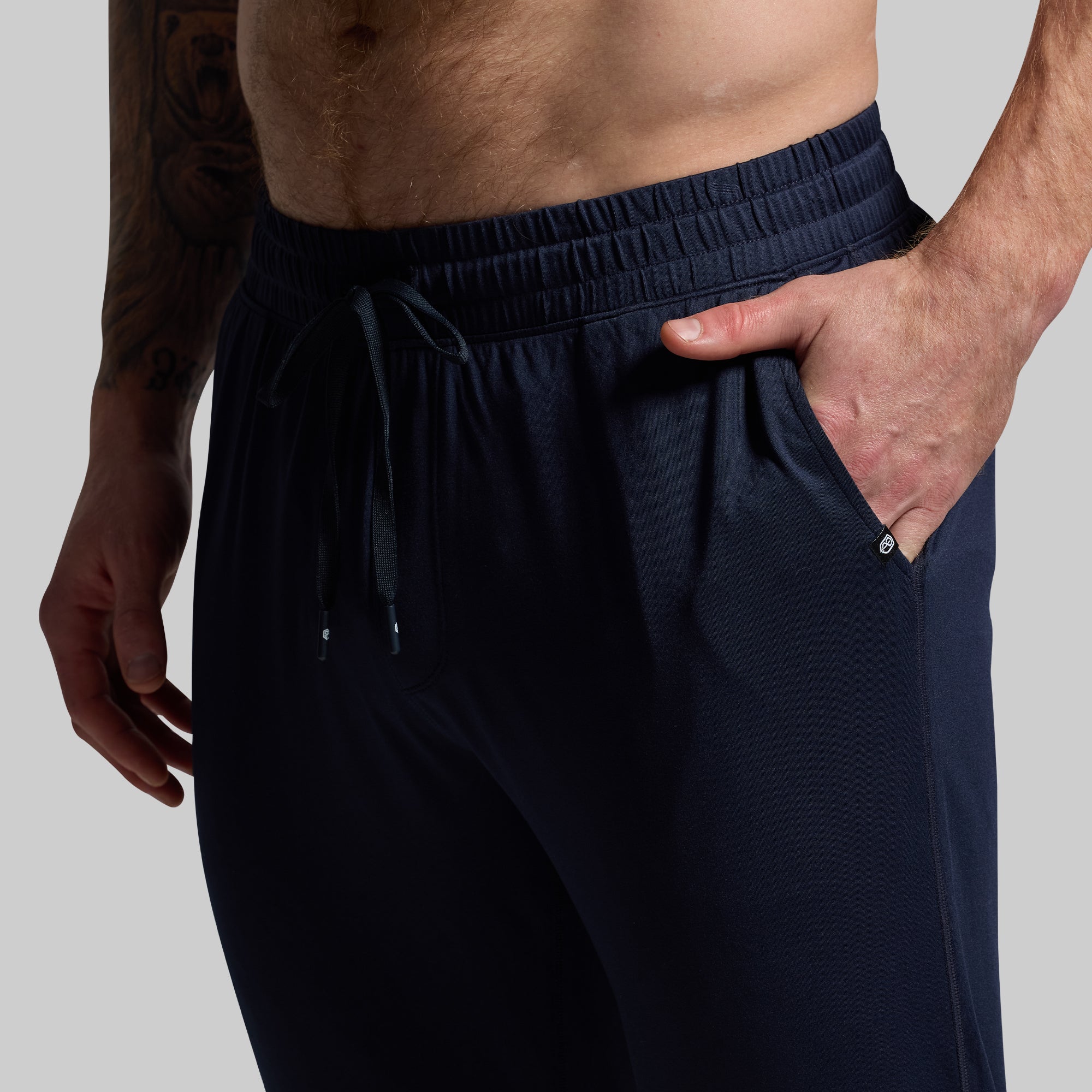 Men's Rest Day Jogger 2.0 - Comfortable Lounge Pants for Men, BP Navy Blue - Perfect for Relaxing, Yoga, and Casual Wear
