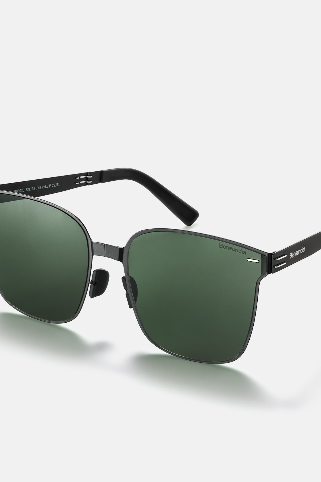 Polarized Slimline Folding Sunglasses for Men & Women - Lightweight UV Protection for Driving, Travel & Outdoor Activities