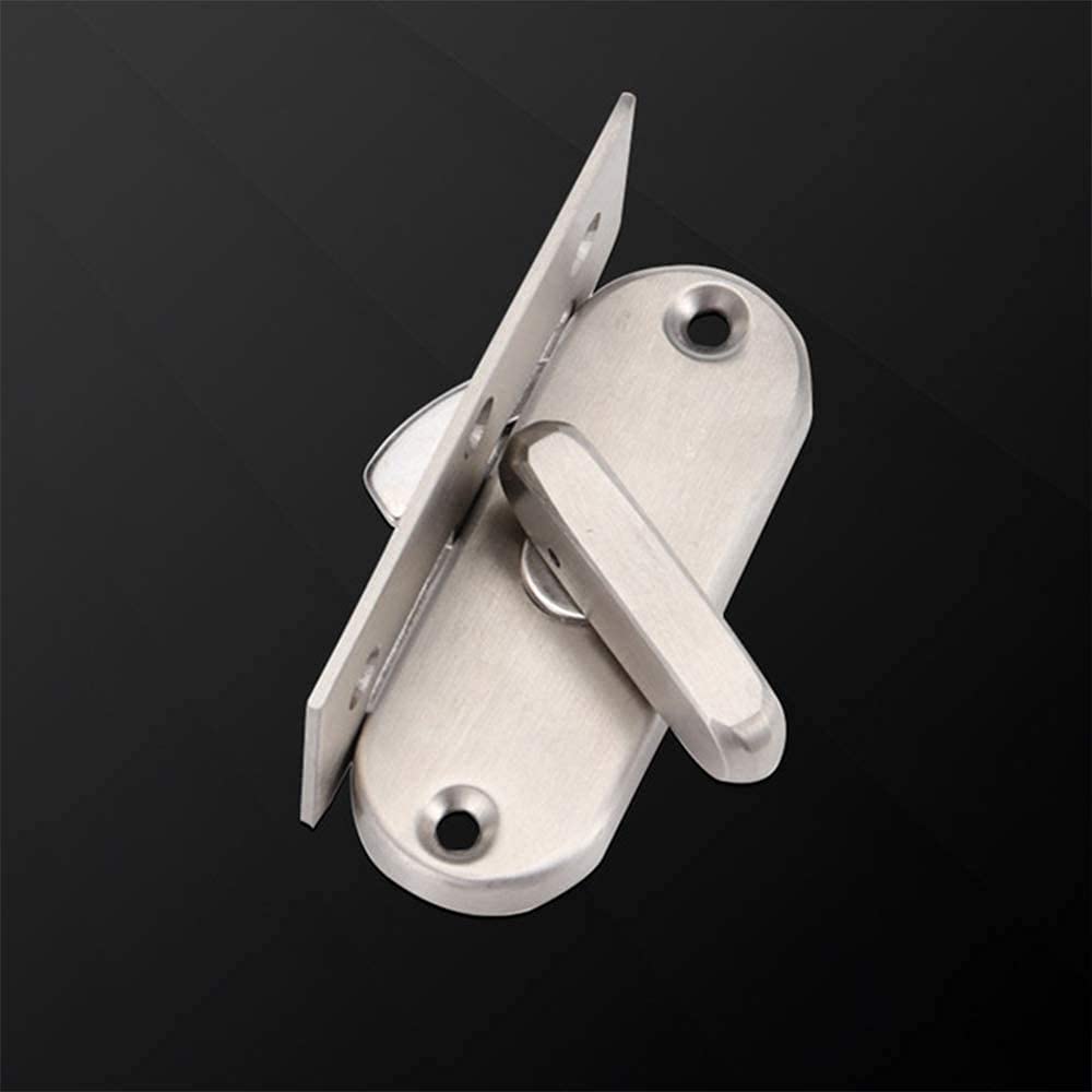 90 Degree Sliding Door Lock - Right Angle Privacy Latch for Sliding Barn Doors & Moving Doors | Secure Home, Office & Closet Use