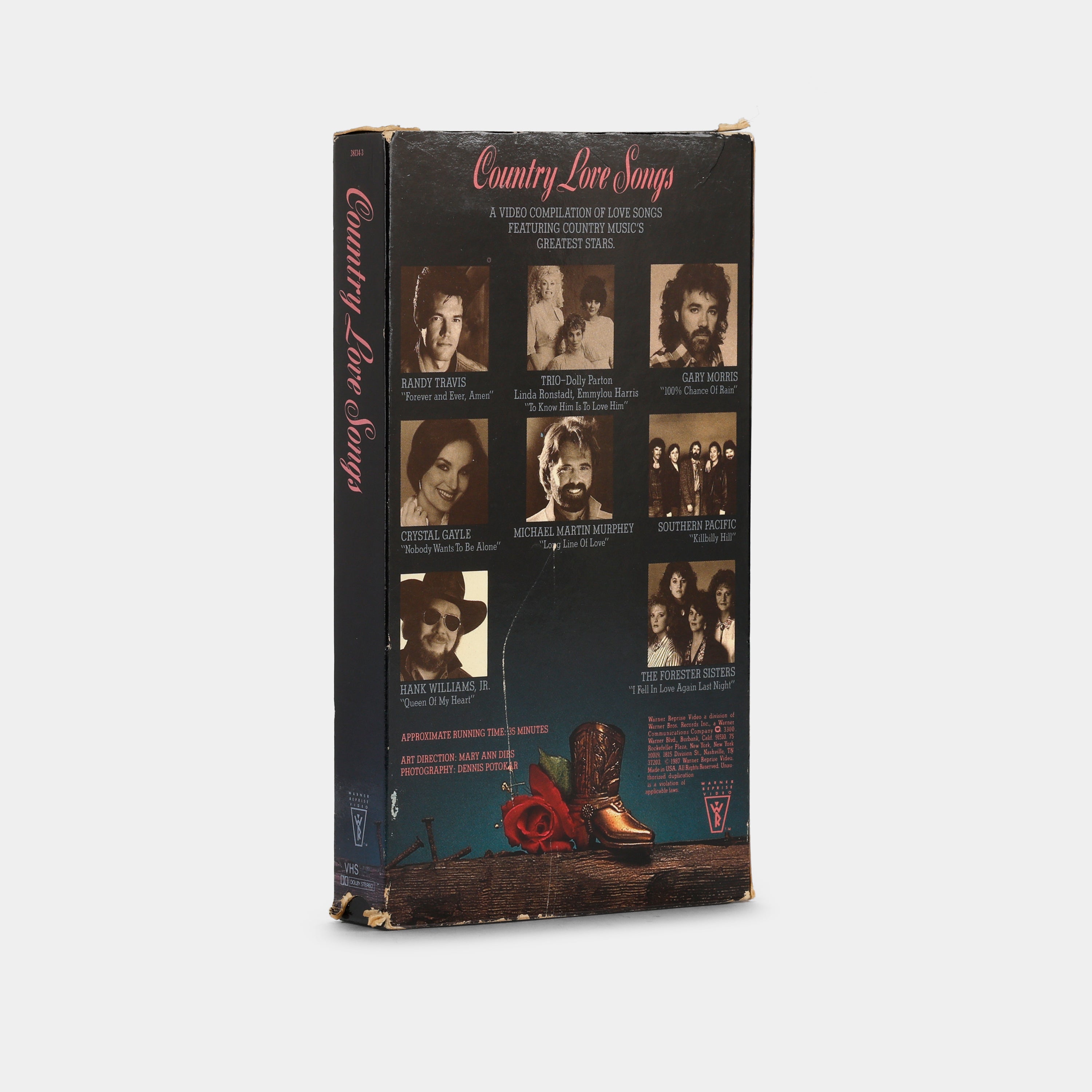 Country Love Songs VHS Tape - Classic Romantic Country Music Collection - Perfect for Nostalgic Evenings, Road Trips & Vintage Music Lovers