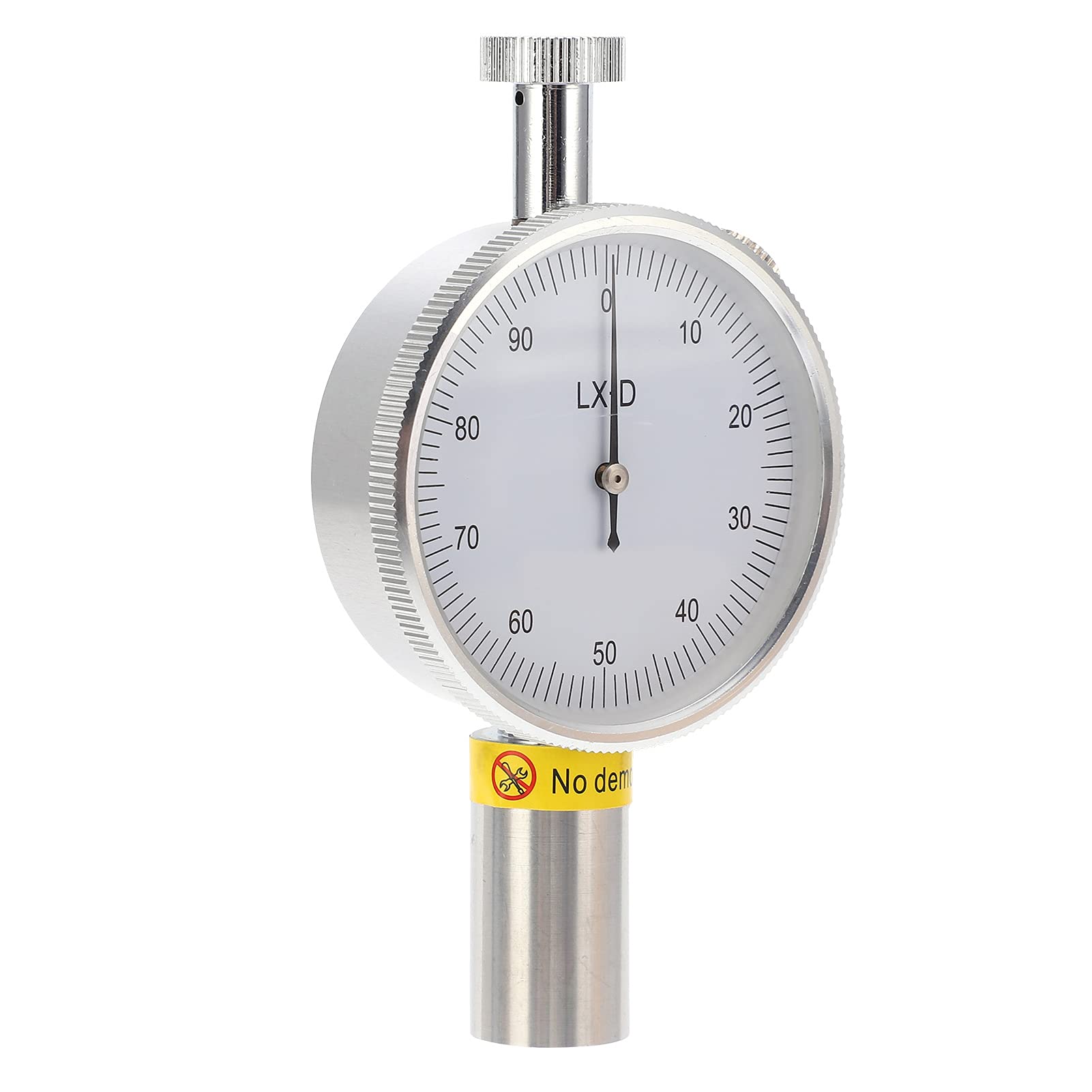 LX-D-1 Shore Hardness Tester 0N-44.5N - Portable Durometer for Glass, Plastic & Rubber - Dial Indicator Hardness Measuring Gauge - Perfect for Quality Control in Manufacturing & Material Testing Labs