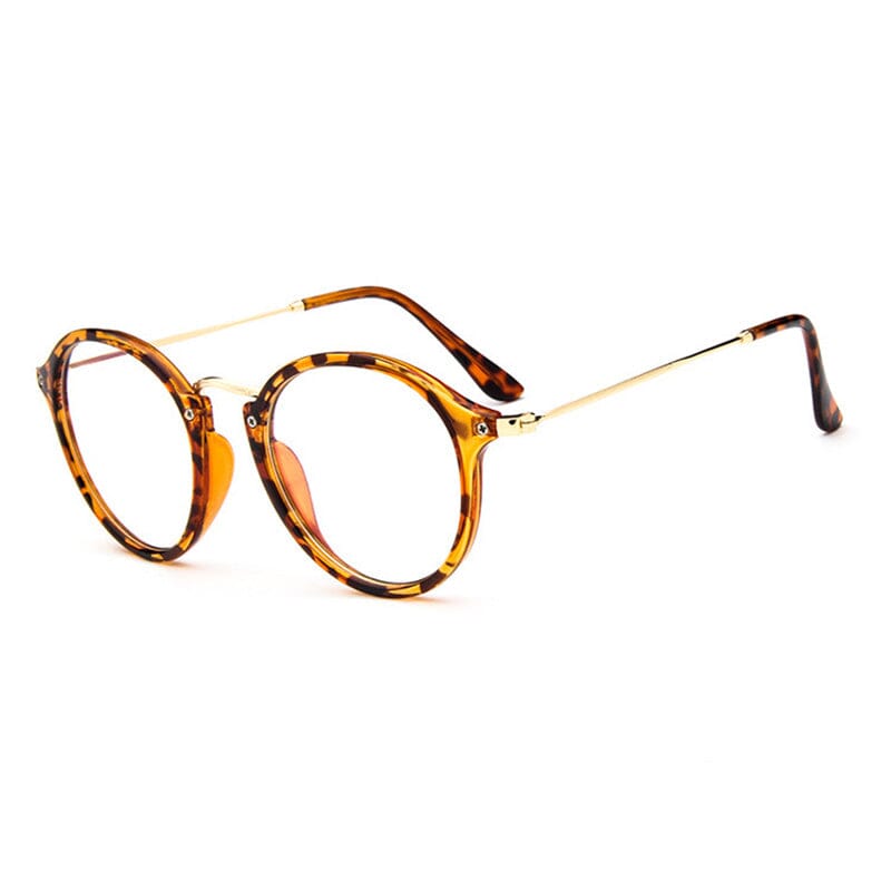 Vintage Round Glasses Frames for Men & Women - Retro Eyewear with Classic Round Lens - Perfect for Reading, Fashion, and Daily Wear