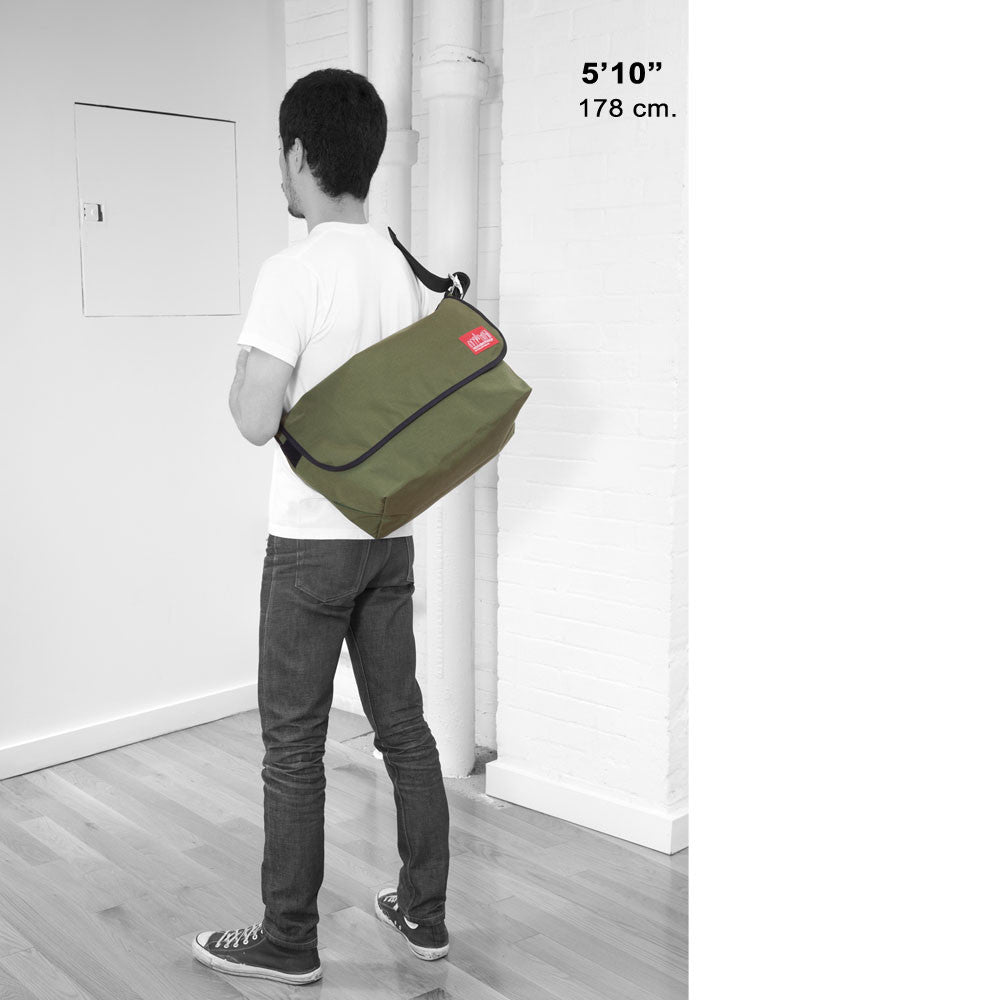 Manhattan Portage Vintage Messenger Bag (Large) - Camouflage Design for Men & Women | Durable & Stylish for Travel, Work & Outdoor Adventures