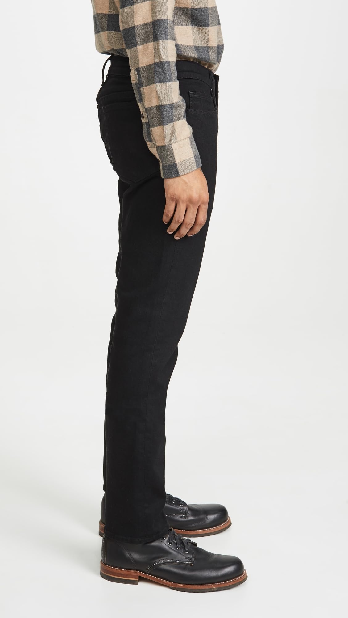 FRAME Men's L'Homme Slim Fit Stretch Denim Jeans - Comfortable & Stylish for Casual Wear, Office & Night Out