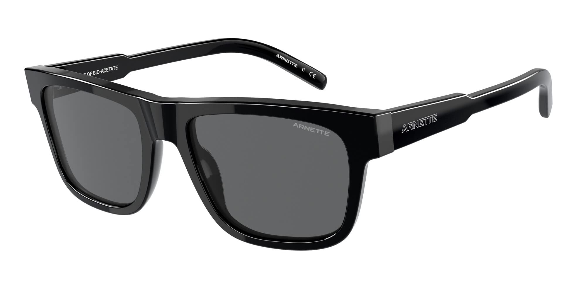 ARNETTE Men's An4279 Rectangular Polarized Sunglasses UV400 Protection - Stylish & Lightweight for Driving, Beach & Outdoor Activities