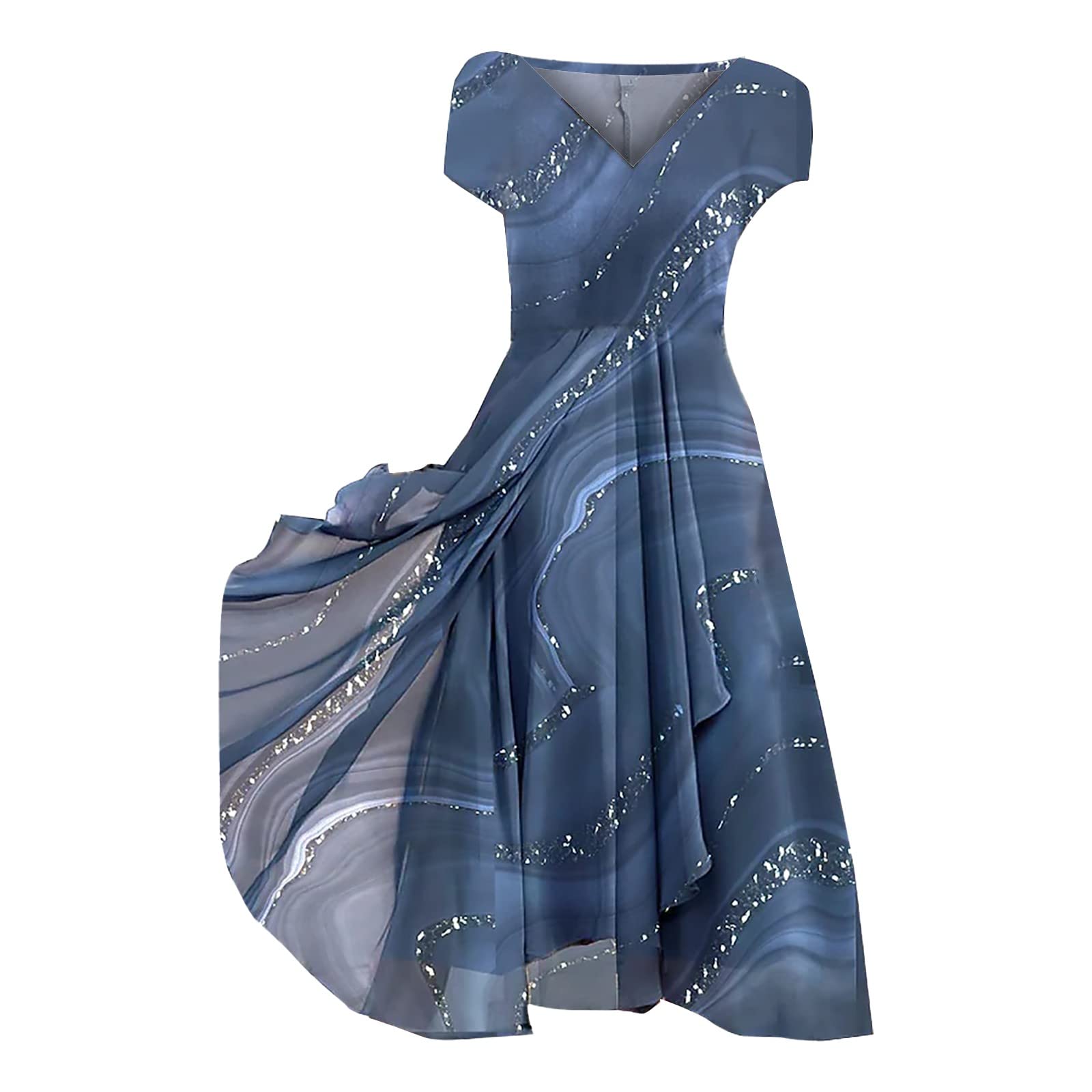 2024 Women's Casual Flowy Prom & Cocktail Dresses - Elegant Bride & Party Gowns for Evening Events, Weddings, Date Nights & Special Occasions