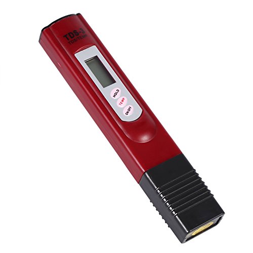 Ideal Meter Digital Water Tester for Drinking Water & Aquariums, High-Accuracy Conductivity Meter with Accessories, Perfect for Home, Lab, and Outdoor Use