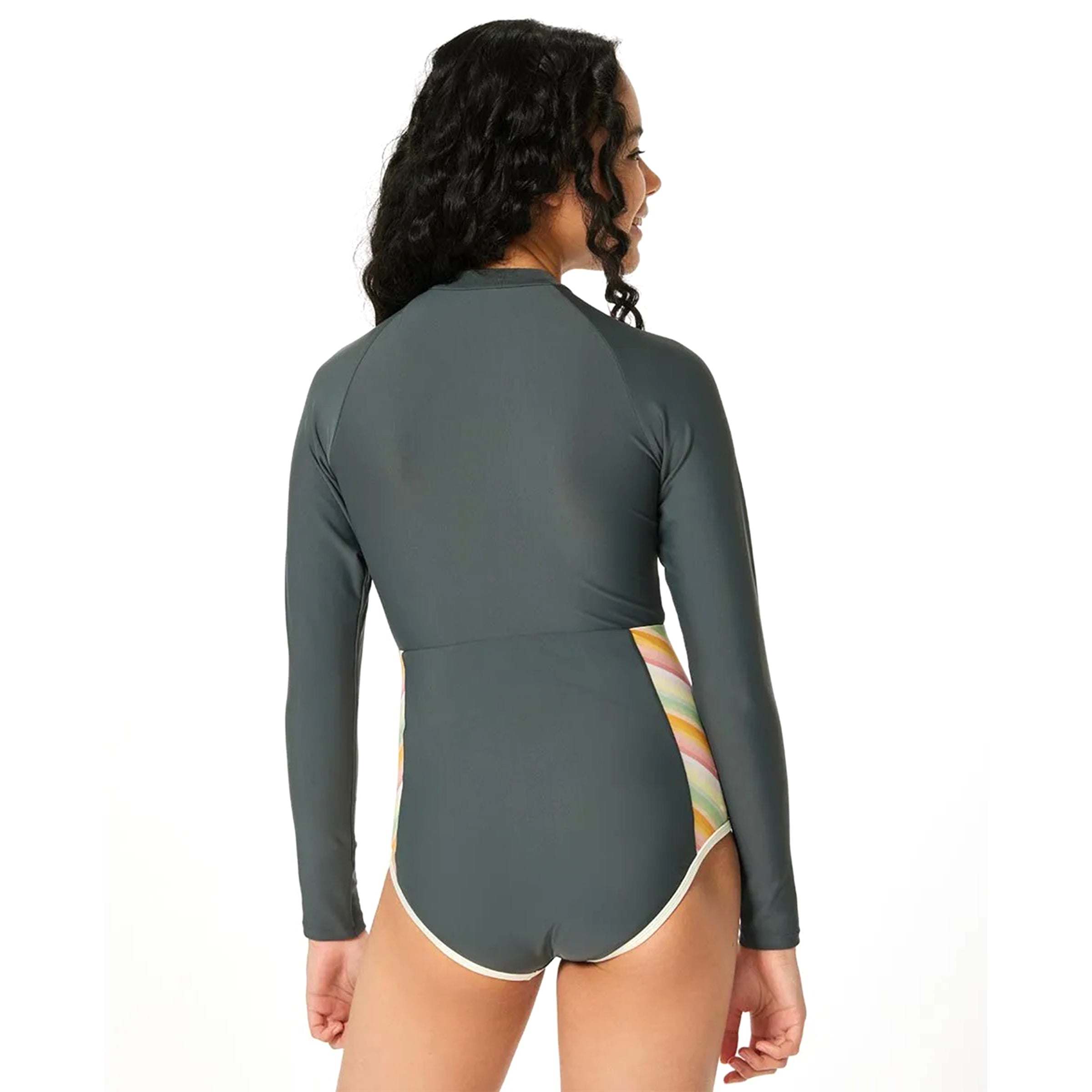 Trippin UPF 50+ Long Sleeve Surf Suit for Men & Women - Sun Protection Rash Guard for Swimming, Surfing, and Beach Activities (Sizes 8-14)