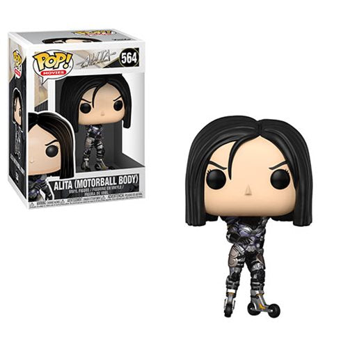 Funko Pop! ALITA BATTLE ANGEL: Alita Motorball Action Figure #564 - Collectible Vinyl Toy for Anime Fans & Movie Lovers, Perfect for Display Shelves & Gift Giving