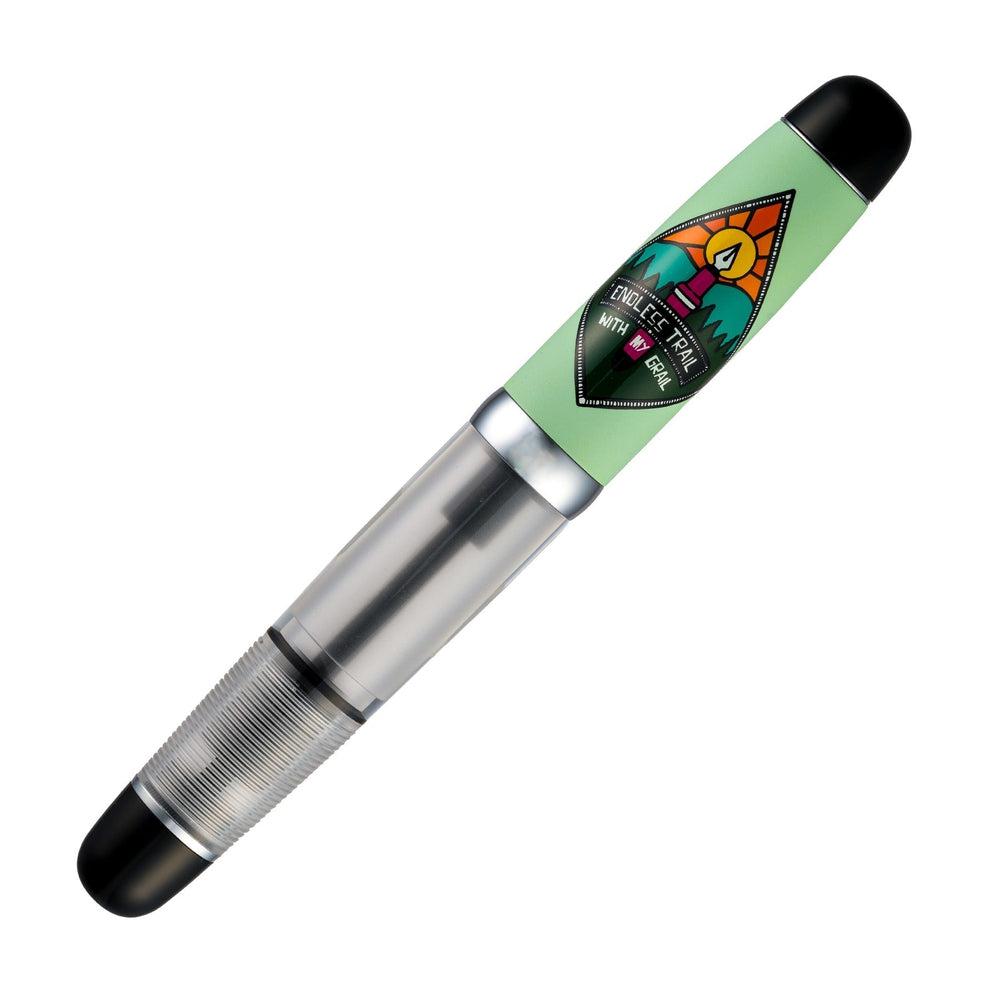 Opus 88 × Matt DeFord Outdoor Series Endless Trails Fountain Pen - Premium Japanese Eyedropper Fountain Pen for Writing, Sketching & Journaling - Perfect for Outdoor Adventures, Travel & Everyday Use
