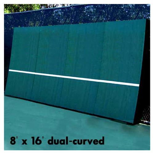 8x16 Dual Curved Basketball Backboard - Durable & Weatherproof for Outdoor & Indoor Courts - Perfect for Driveway, Gym, and School Basketball Practice