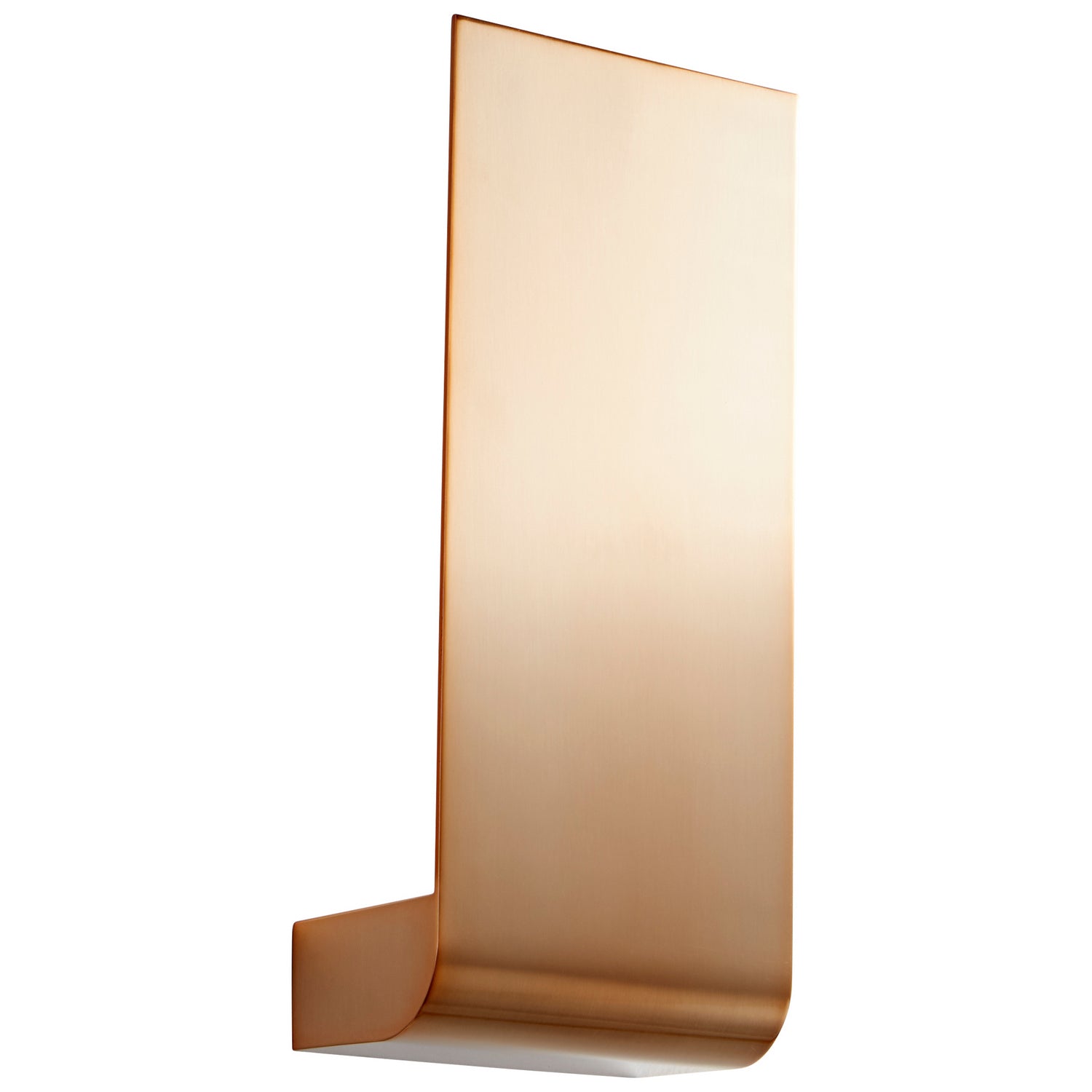 Oxygen Halo 3 535 25 Modern Wall Sconce Light Fixture - Satin Copper Finish for Living Room, Bedroom, or Hallway Lighting