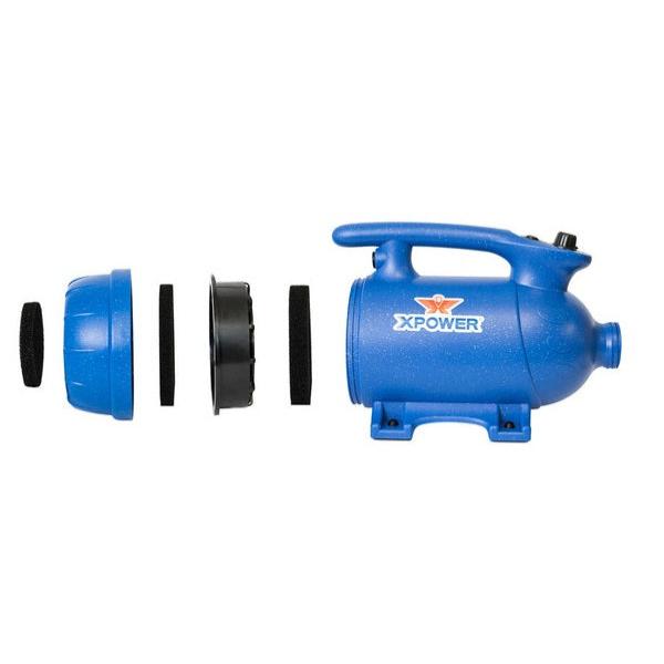 XPOWER 2500W Professional Pet Hair Dryer - Dual Motor High Velocity Dog Grooming Blower for Fast Drying - Perfect for Home Grooming, Pet Salons & Veterinary Clinics