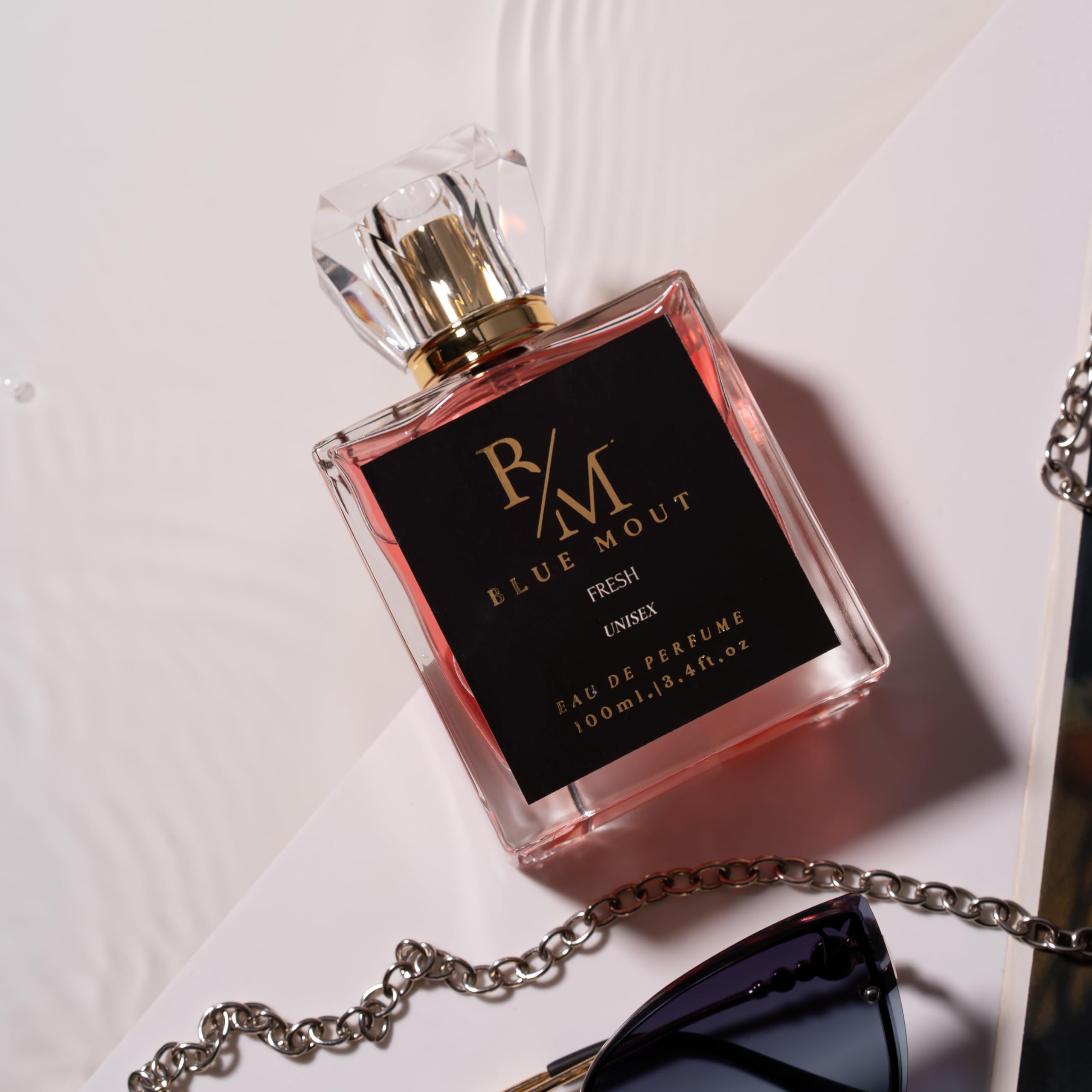 Premium BLUE MOUNT Eau De Parfum for Men & Women - Long Lasting 8-10 Hour Fresh Unisex Fragrance | 100ml Luxury Perfume for Daily Wear, Date Night & Special Occasions