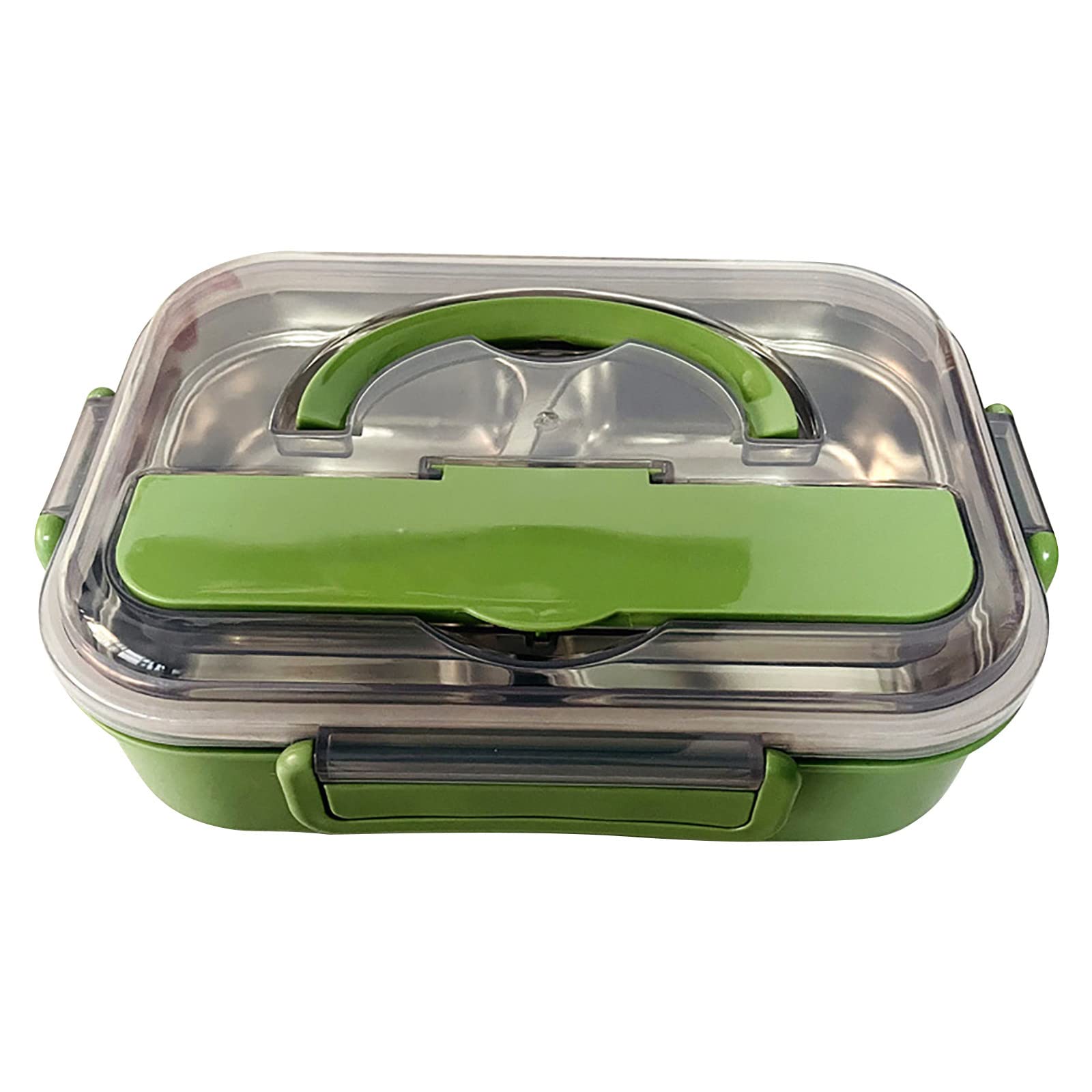 Premium Stainless Steel Lunch Box for Office & School - Insulated, Large Capacity, Portable with Cutlery Set - Ideal for Work, Picnics & Meal Prep