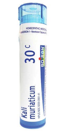 Kali Muriaticum 30C Homeopathic Medicine - Natural Remedy for Cough & Congestion | Perfect for Cold & Allergy Relief