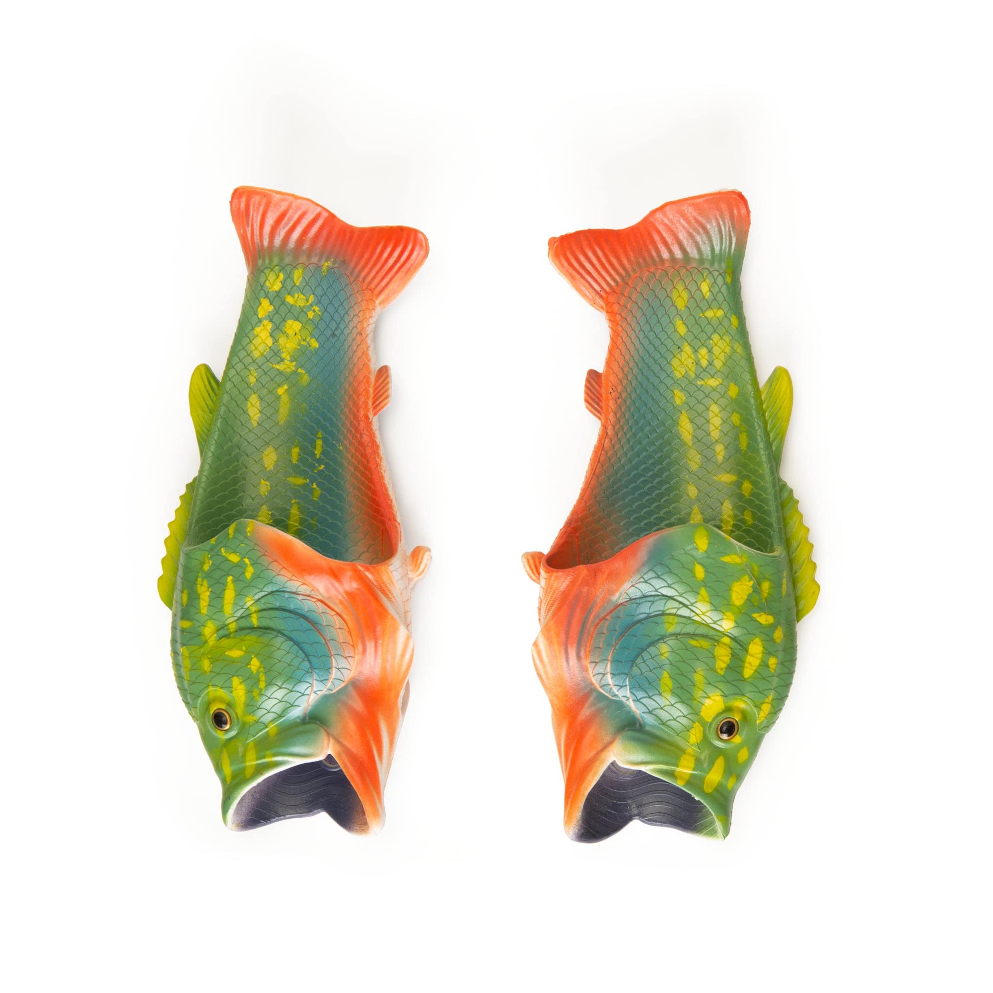 Coddies Fish Flip Flops - Original Funny Fish Slippers | Unisex Sandals for Men & Women | Comfortable Bass Slides for Pool, Beach & Shower | Perfect Gift for Summer Vacation, Backyard Party & Spa Day