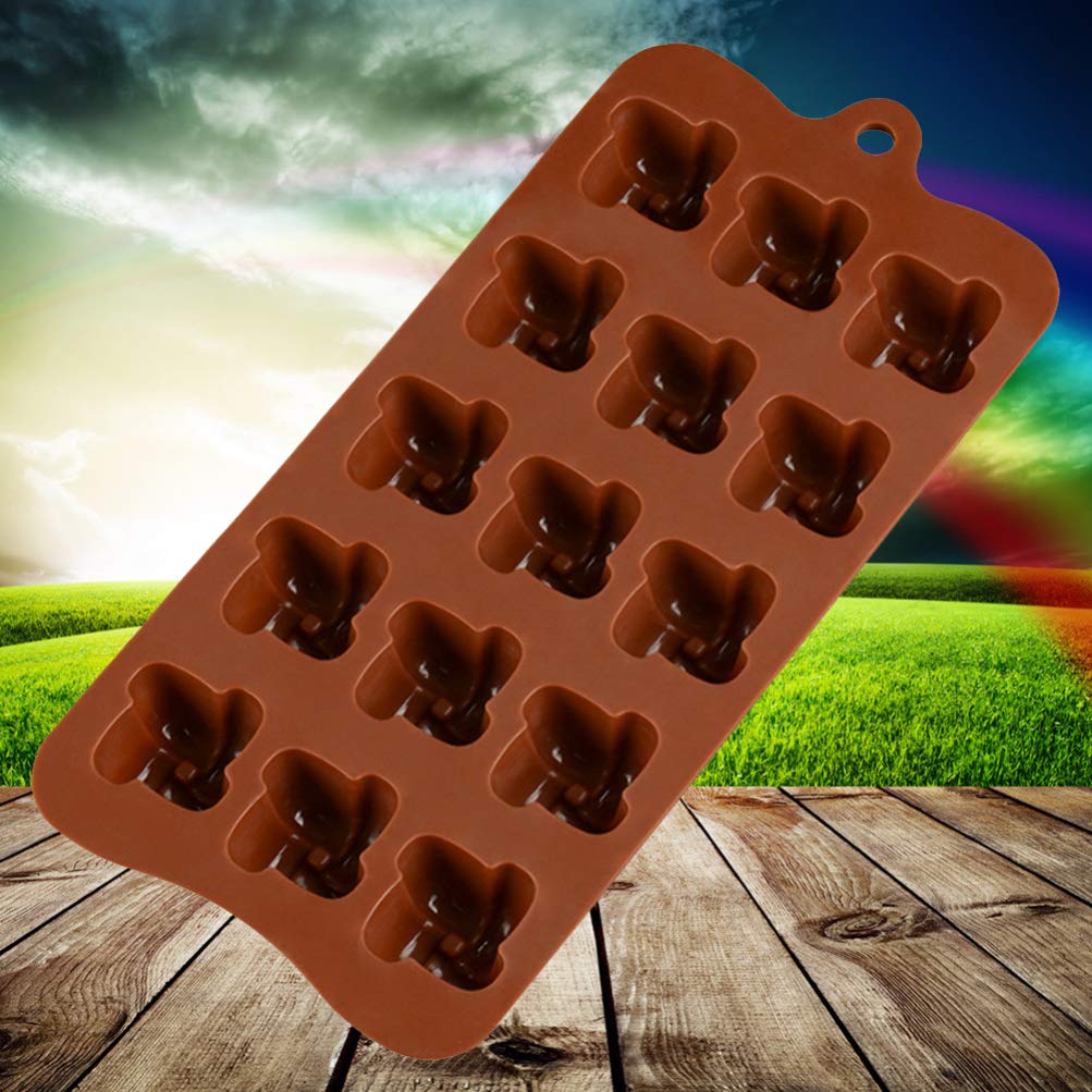 Funny DIY Chocolate Candy Molds - Silicone Baking Windmill Tray for Homemade Chocolates, Cookies & Candies | Small Windmill Shaped Mold for Baking, Party Favors & Holiday Treats | Perfect for Birthday Parties, Christmas Gifts & Kitchen Decor