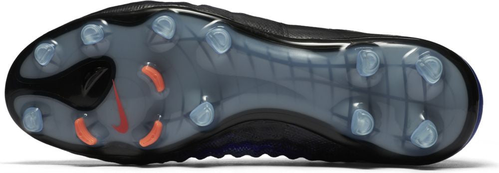 Nike Magista Obra II FG Soccer Cleats - Black/Paramount Blue Football Shoes for Men - Perfect for Turf Matches & Training Sessions