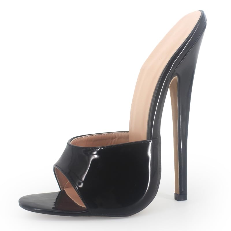 18cm High Heel Open Toe Sandals - Sexy Stiletto Heels for Women | Perfect for Parties, Weddings & Night Out
