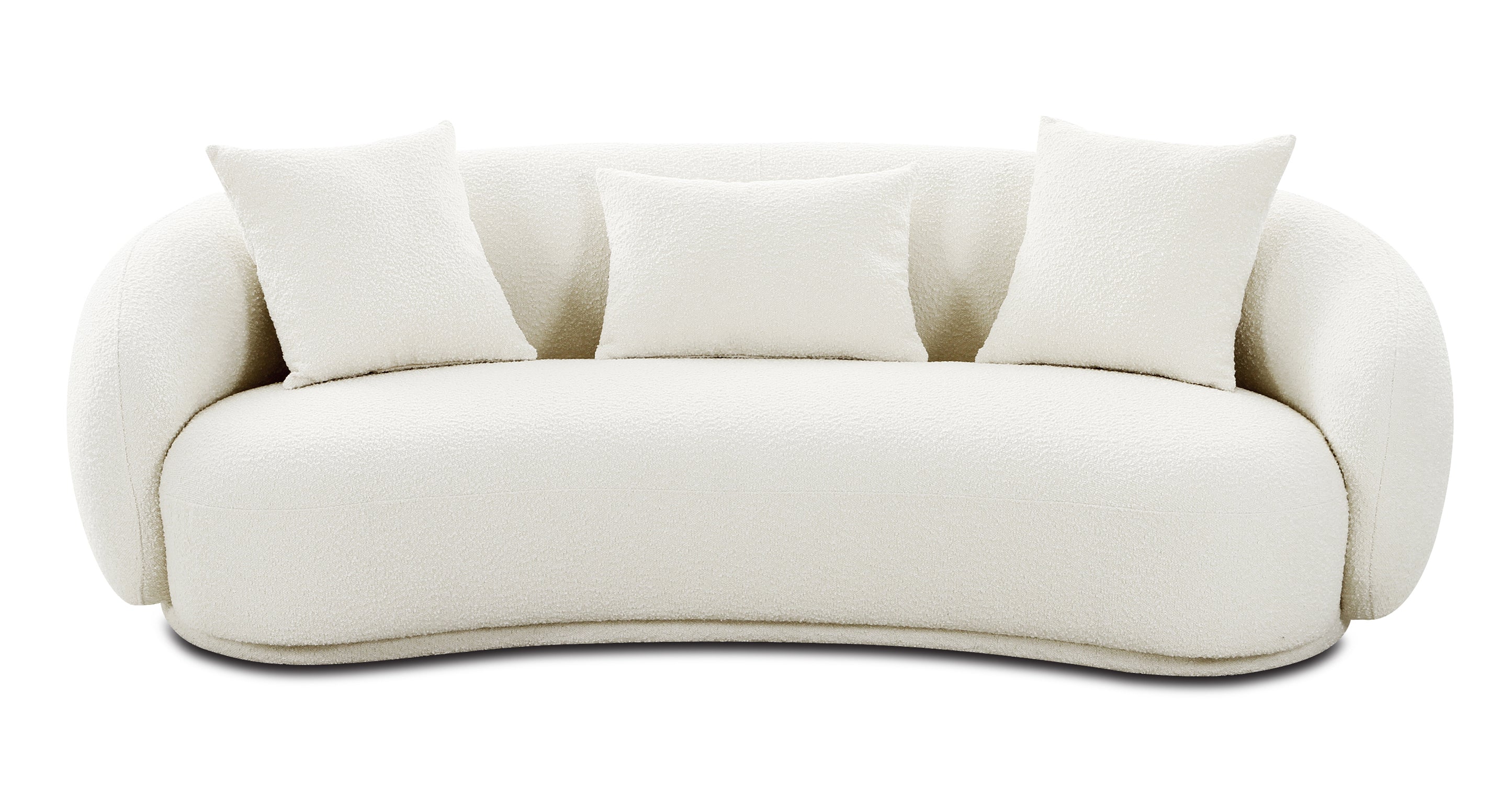 Nimes Sofa - Modern Comfortable Fabric Sofa for Living Room, Bedroom & Office | Perfect for Relaxing, Entertaining & Small Spaces