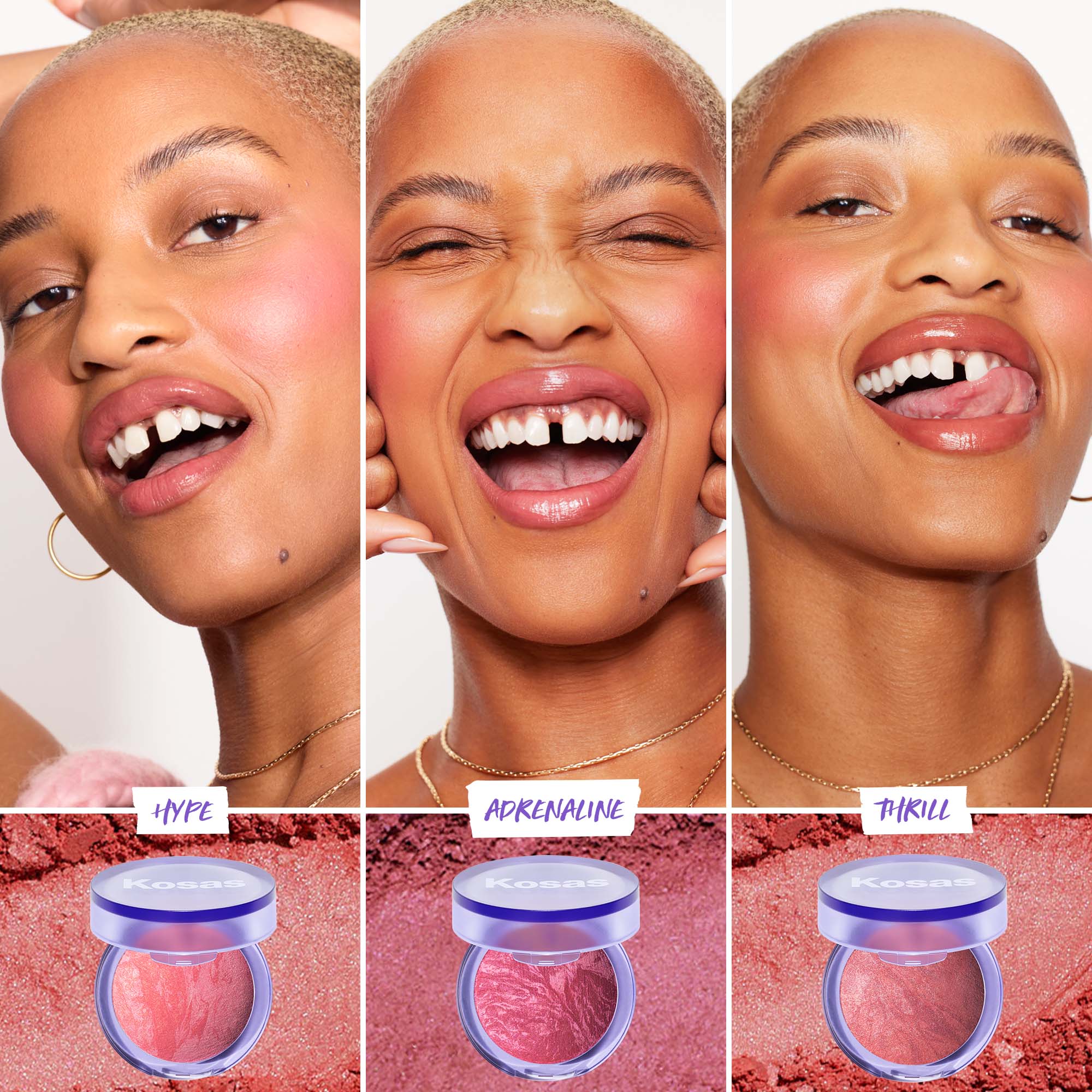 Kosas Blush Is Life - Cream Blush for Cheeks & Lips - Natural, Buildable Color for Everyday Makeup & Special Occasions