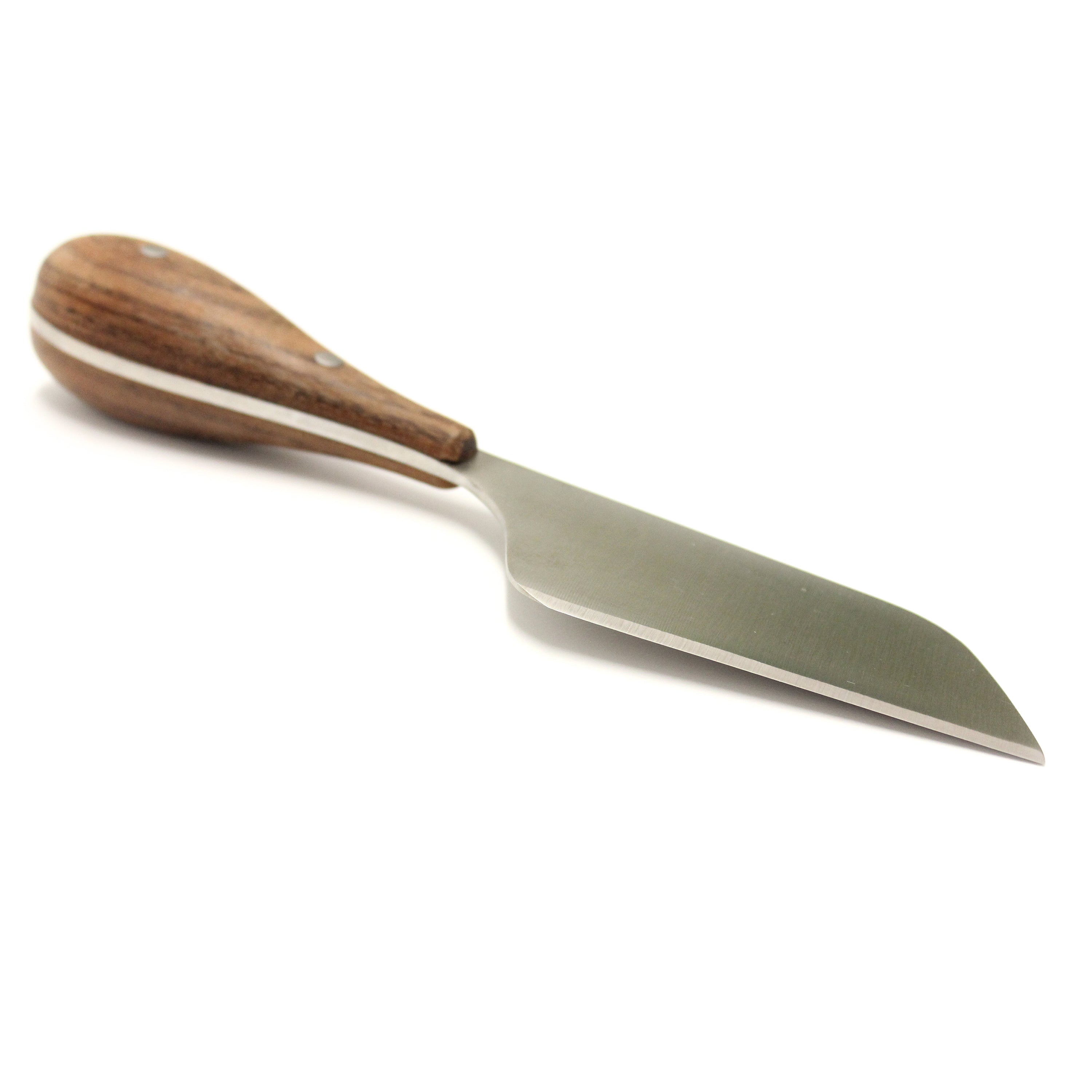 BergHOFF Aaron Probyn 3-Piece Cheese Knife Set with Bamboo Cutting Board - Stainless Steel Knives & Two-Tone Design for Cheese Platters, Charcuterie Boards & Entertaining