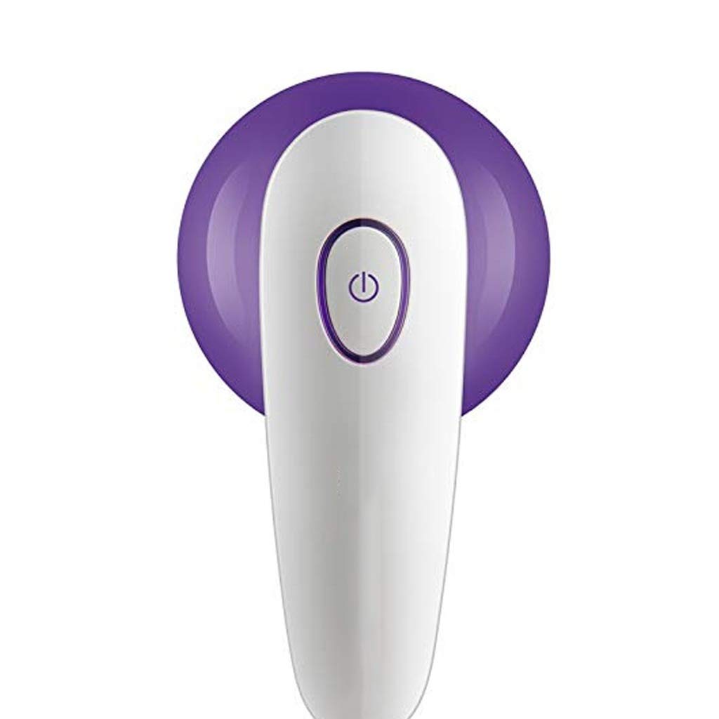 Viinice Electric Fabric Shaver - Purple Clothes Defuzzer with Replaceable Battery & Stainless Steel Blades for Sweater, Jacket, Blanket Lint Removal | Perfect for Home, Travel & Laundry Care