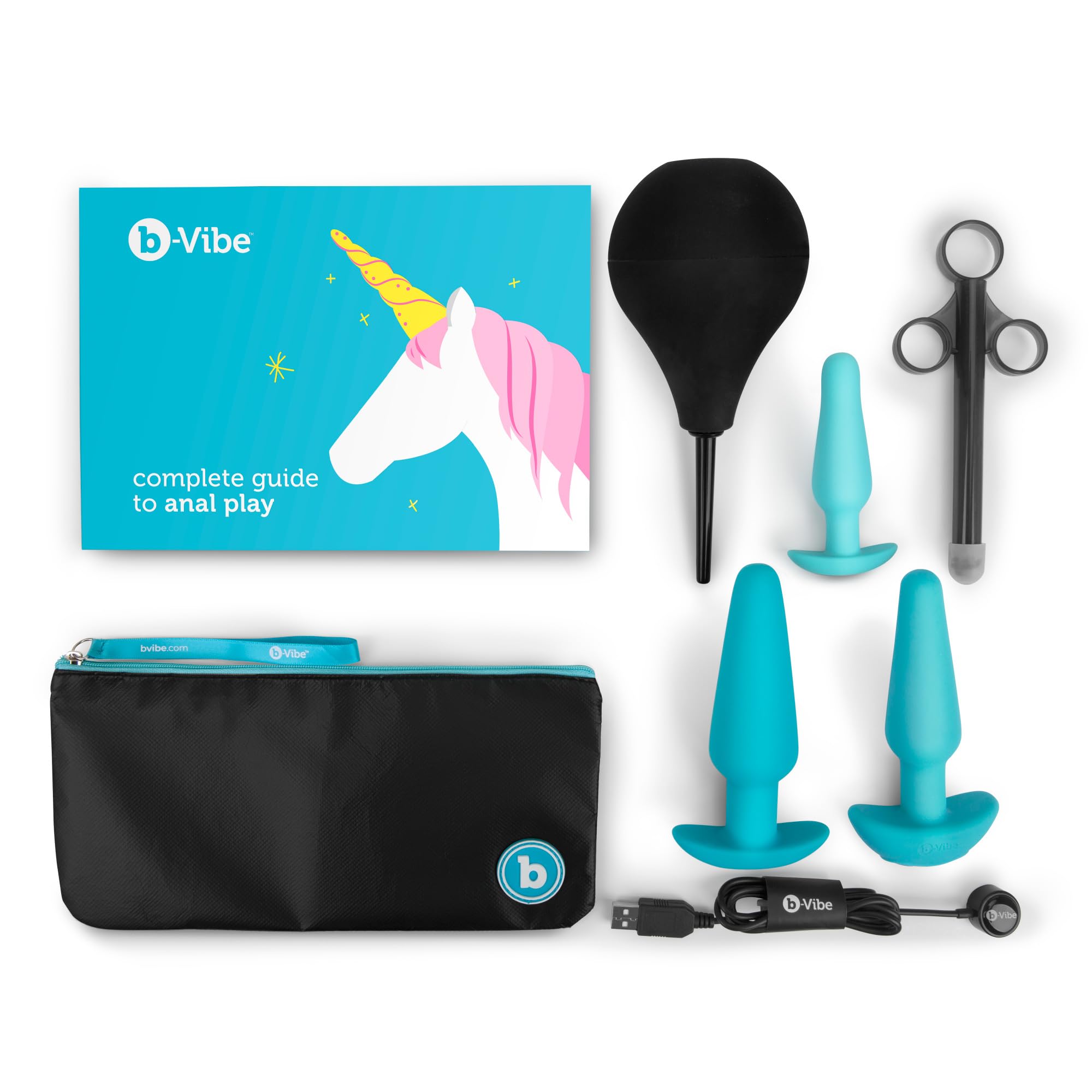 b-Vibe Anal Training Plug Set for Couples - Premium Adult Sex Toy for Anal Stimulation & Education | Perfect for Beginners, Couples Play & Solo Exploration | Enhance Intimacy & Sexual Wellness