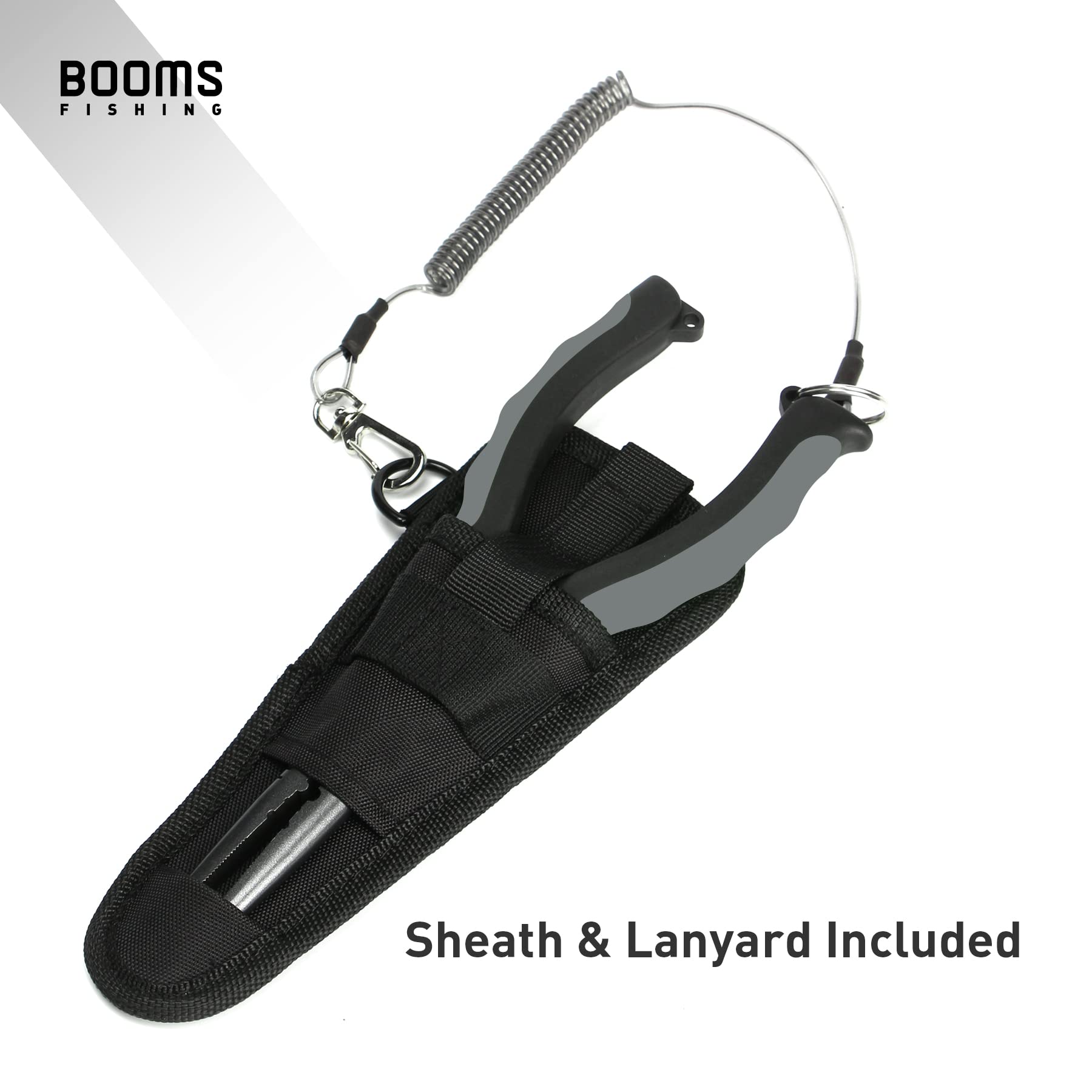 Booms Fishing F03 Needle Nose Fishing Pliers - 9