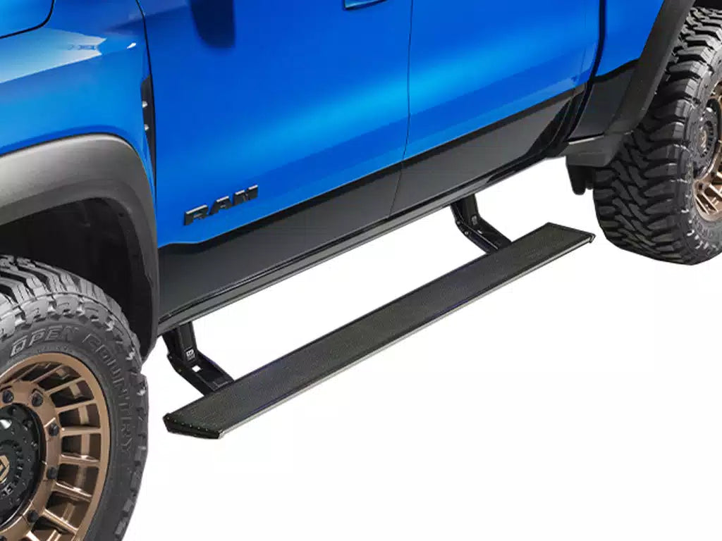 2021+ Ram TRX AMP Research PowerStep XTreme Running Boards - Heavy Duty Auto Side Steps for Off-Road Trucks & SUVs - Easy Installation & Durable Design