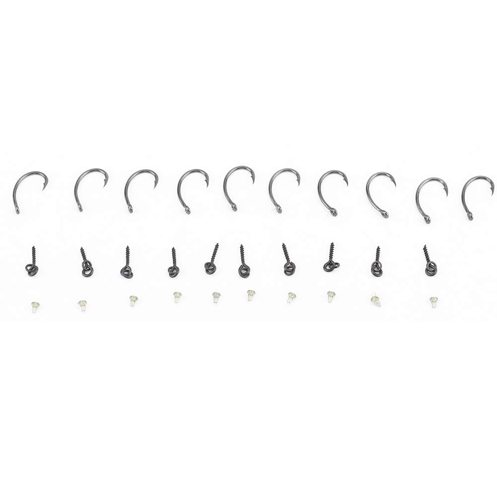 Premium Carp Fishing Hook Stoppers - Ronnie Rig Bait Stoppers (30Pcs/Set) for Carp Anglers - Secure Bait for Freshwater & Lake Fishing Adventures