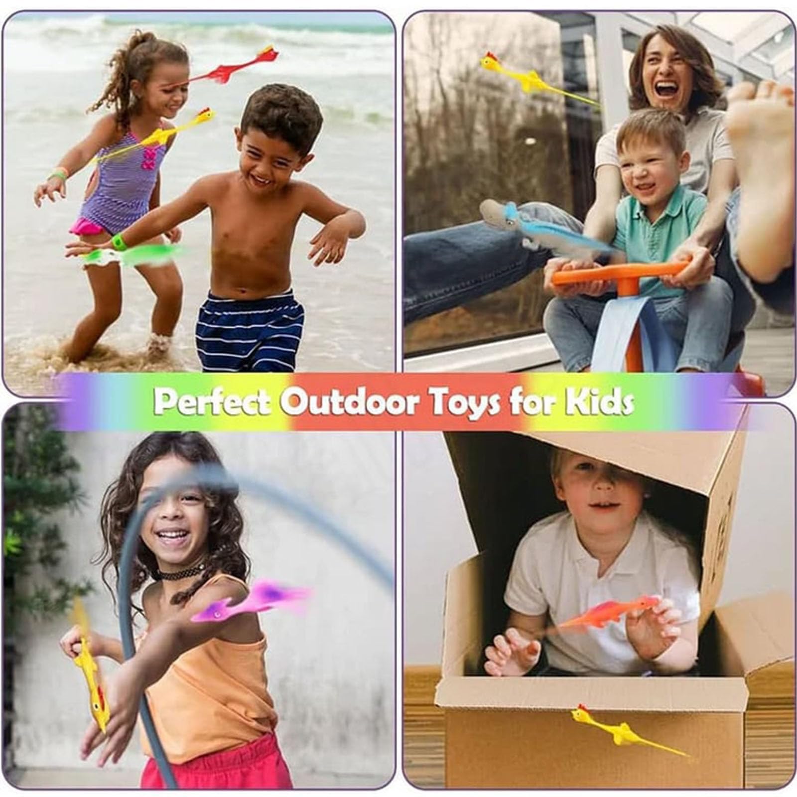 Stretchy Dinosaur Slingshot Finger Toys - 20PCS Sticky Elastic Dino Catapult for Kids, Fun Party Favors & Classroom Rewards - Perfect for Stress Relief, Office Desk Toys and Outdoor Games