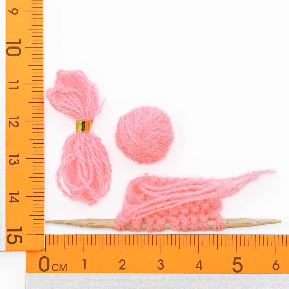 Odoria 1/12 Scale Miniature Knitting Yarn for Crochet - Tiny Dollhouse Decor Accessories - Perfect for DIY Crafts, Miniature Scenes & Dollhouse Displays
