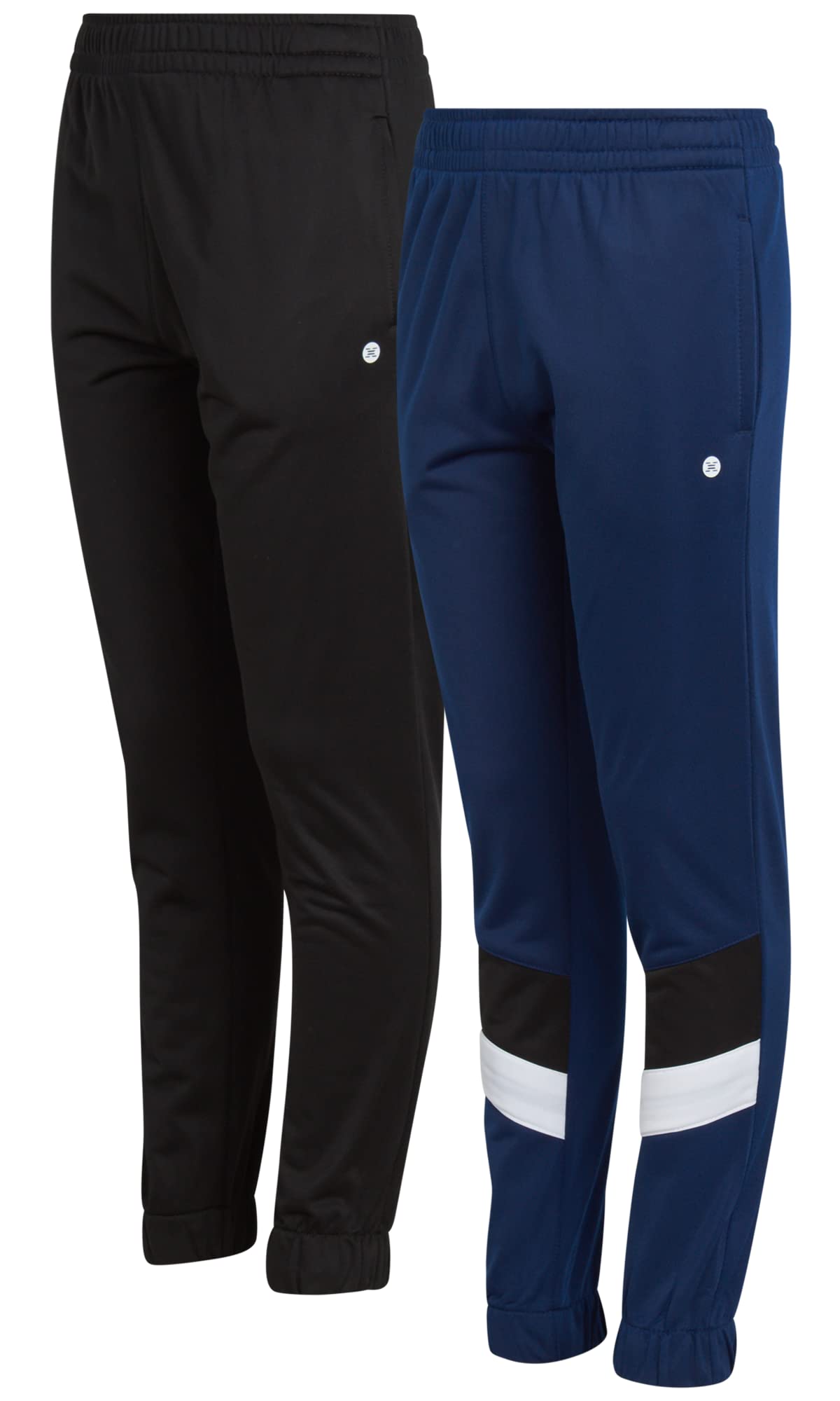 RBX Boys' Active Jogger Sweatpants - 2 Pack Soft Tricot Athletic Pants for Kids (Size 2T-20) | Comfortable Playwear for School, Sports & Casual Outings