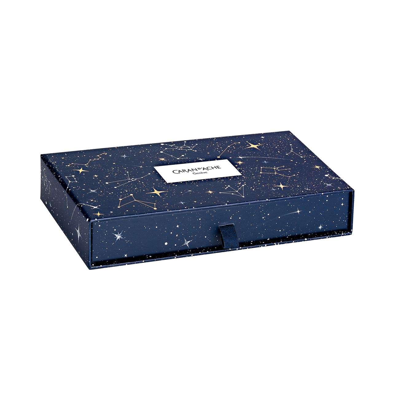 Premium Caran D'Ache Leman Cosmic Blue Ballpoint Pen - Luxury Swiss Writing Instrument for Professionals & Gift Giving - Perfect for Office, Business Meetings & Special Occasions