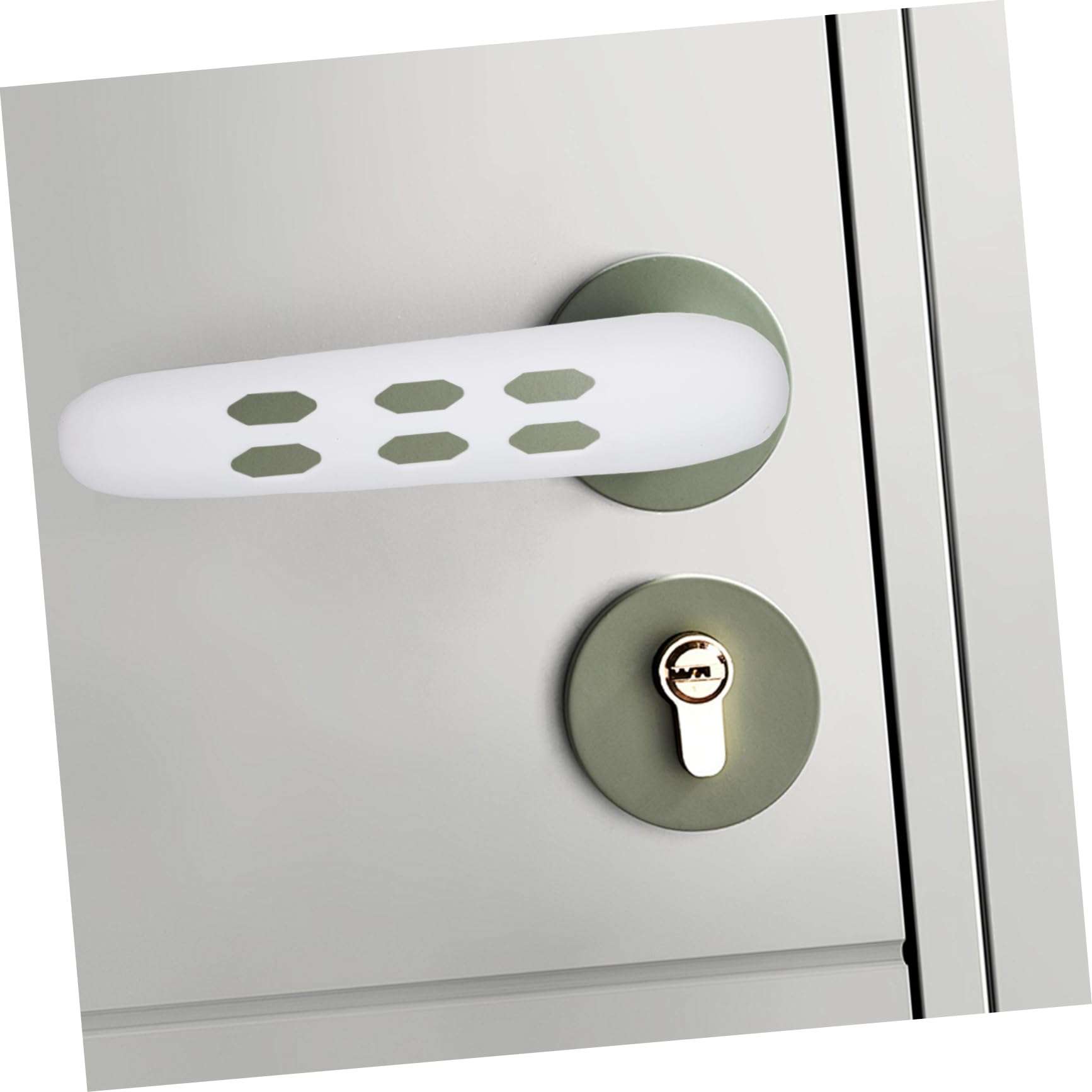 FOMIYES Baby Door Protector - Thick Safety Cover for Handles & Knobs - Childproofing for Cabinets & Doors