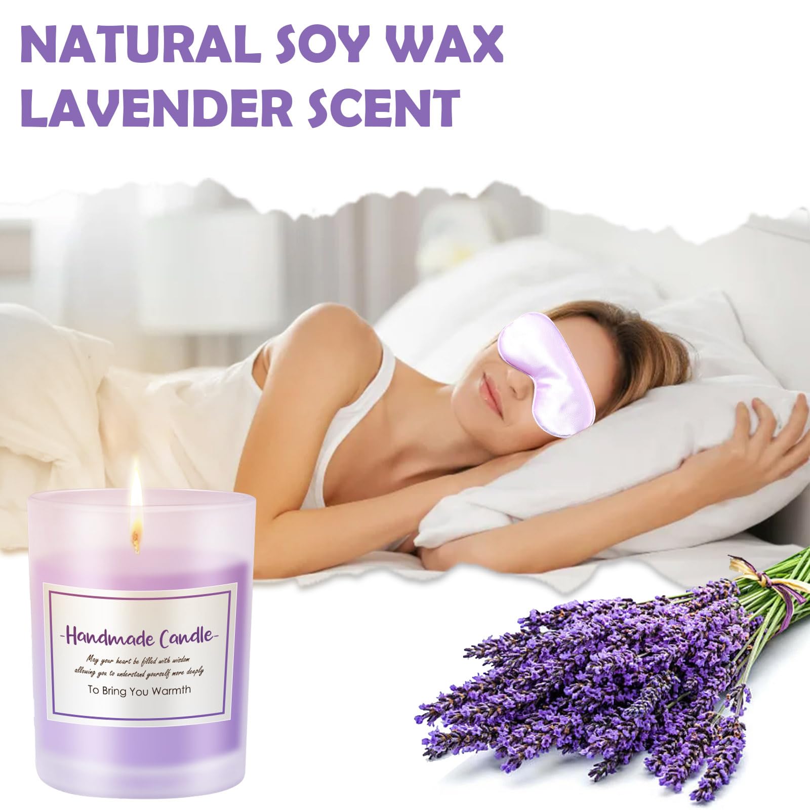 Luxury Spa Gift Baskets for Women - Relaxing Bath & Body Care Set with Essential Oils, Bath Bombs & Scented Candles - Perfect Birthday, Christmas, Get Well Soon or Thank You Gift for Best Friends, Coworkers & Loved Ones - Ideal for Self Care, Stress Relief & Home Spa Nights