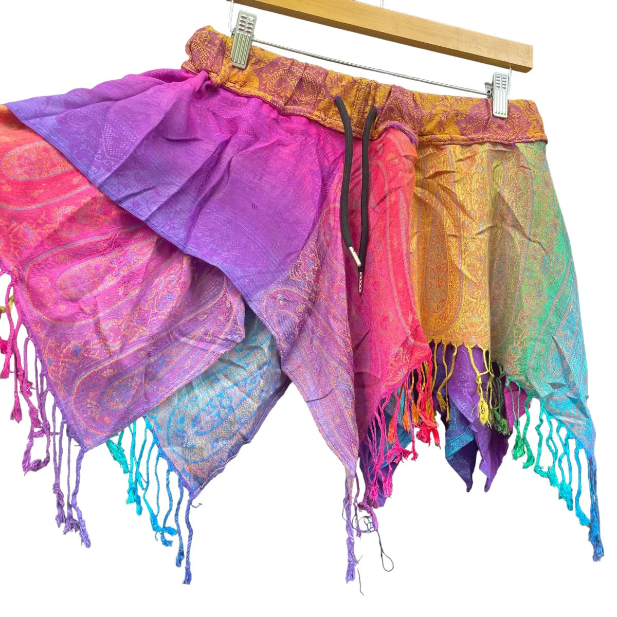 SHE'S A FAIRY 2-Piece Classic Rainbow Outfit Set for Women - Cute Fairy Costume for Cosplay, Halloween, Themed Parties & Fantasy Events