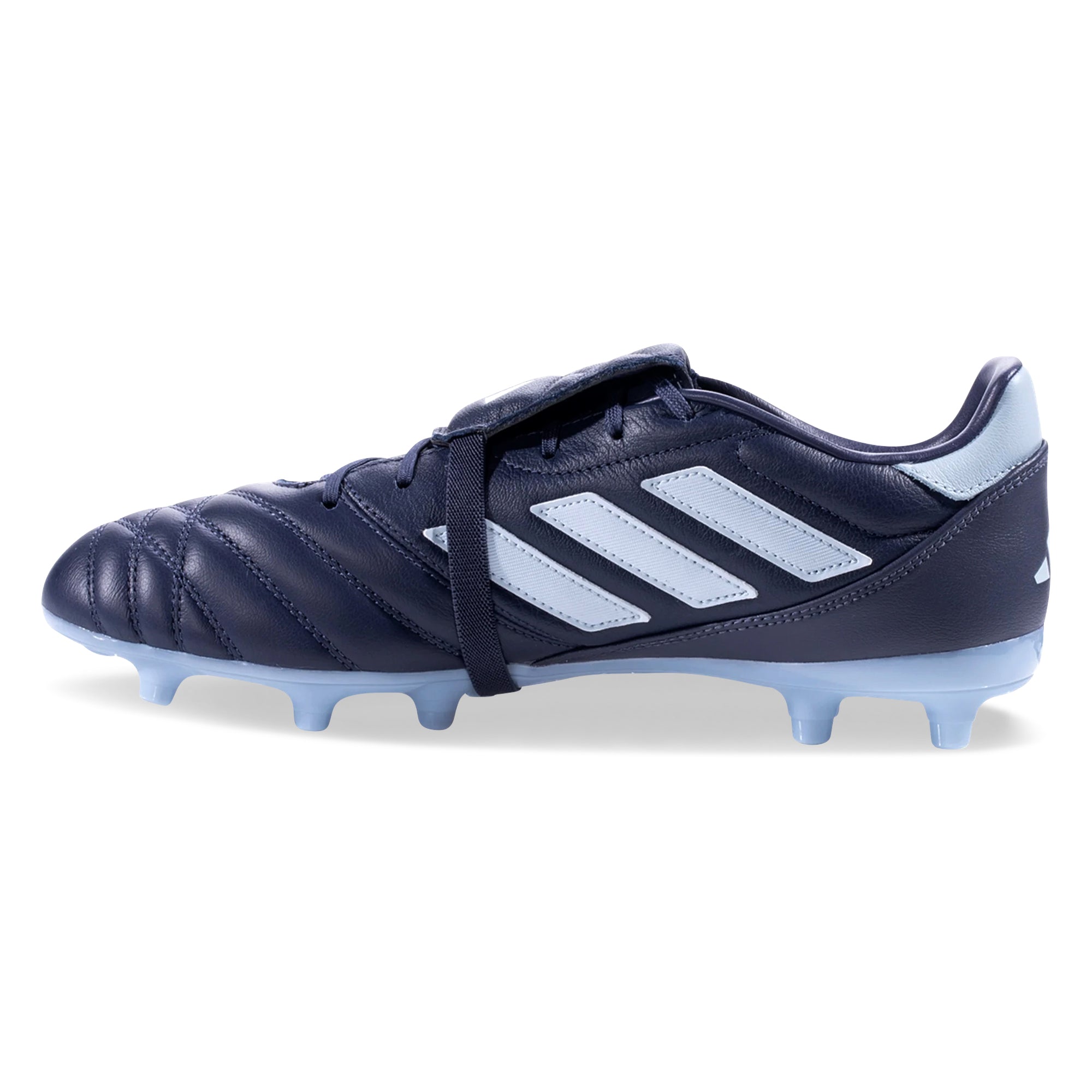 Adidas Copa Gloro Firm Ground Soccer Cleats for Men - Shadow Navy/Wonder Blue - Lightweight Football Shoes for Outdoor Matches & Training