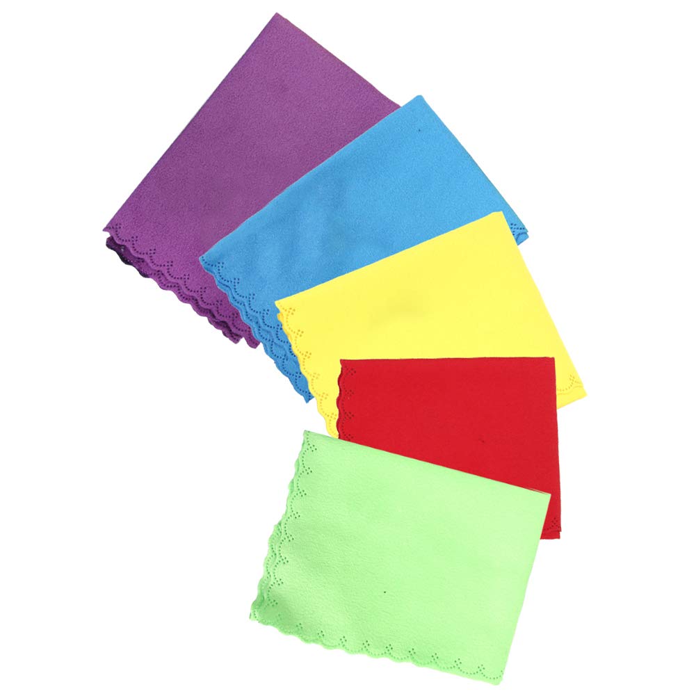 Evonecy Premium Flannel Cleaning Cloth - Super Soft & Durable Microfiber Polishing Cloth for Guitars, Pianos & Musical Instruments - Perfect for Instrument Care & Maintenance