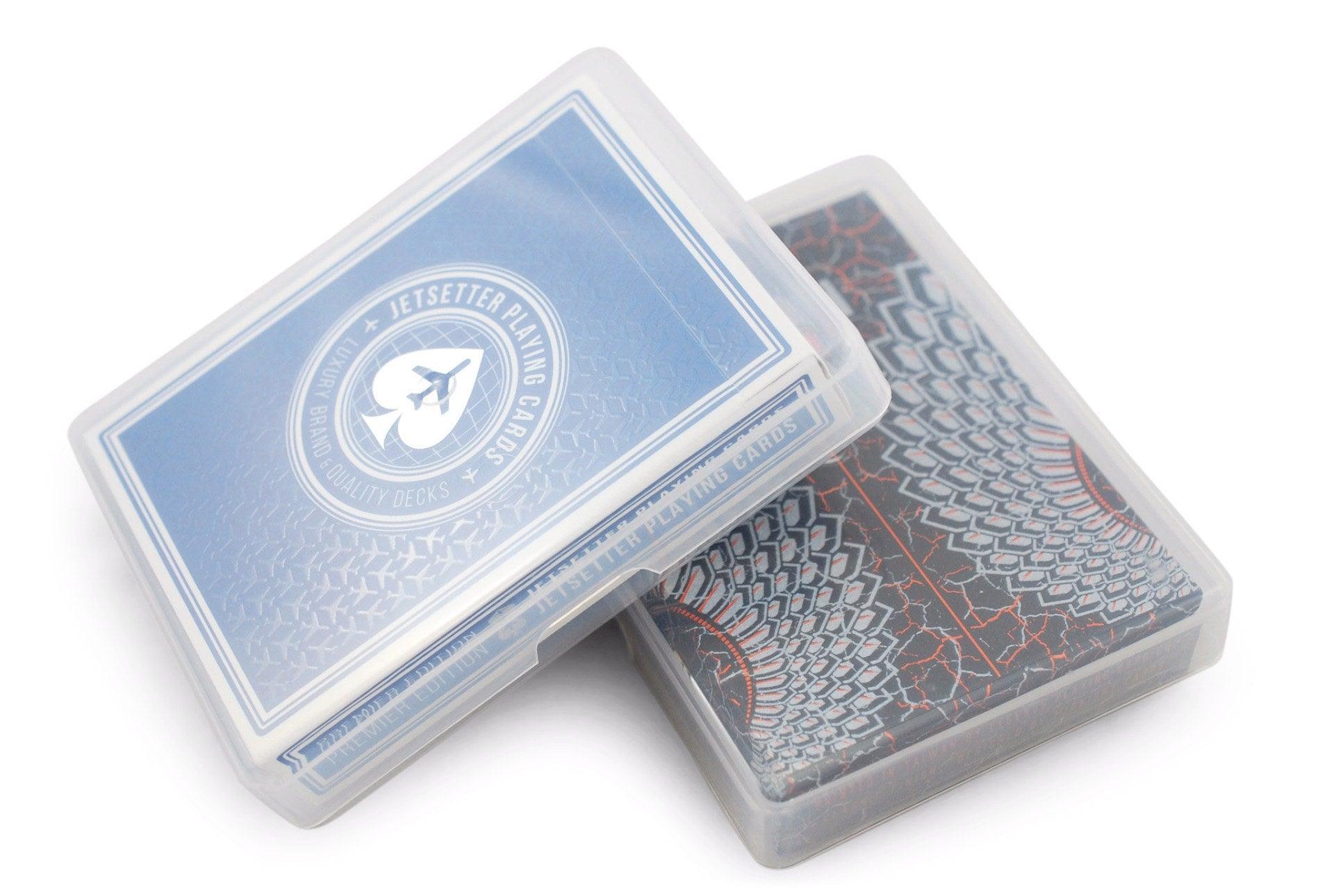 Durable Plastic Playing Card Storage Box - Organize & Protect Your Cards - Perfect for Collectors, Poker Games & Travel