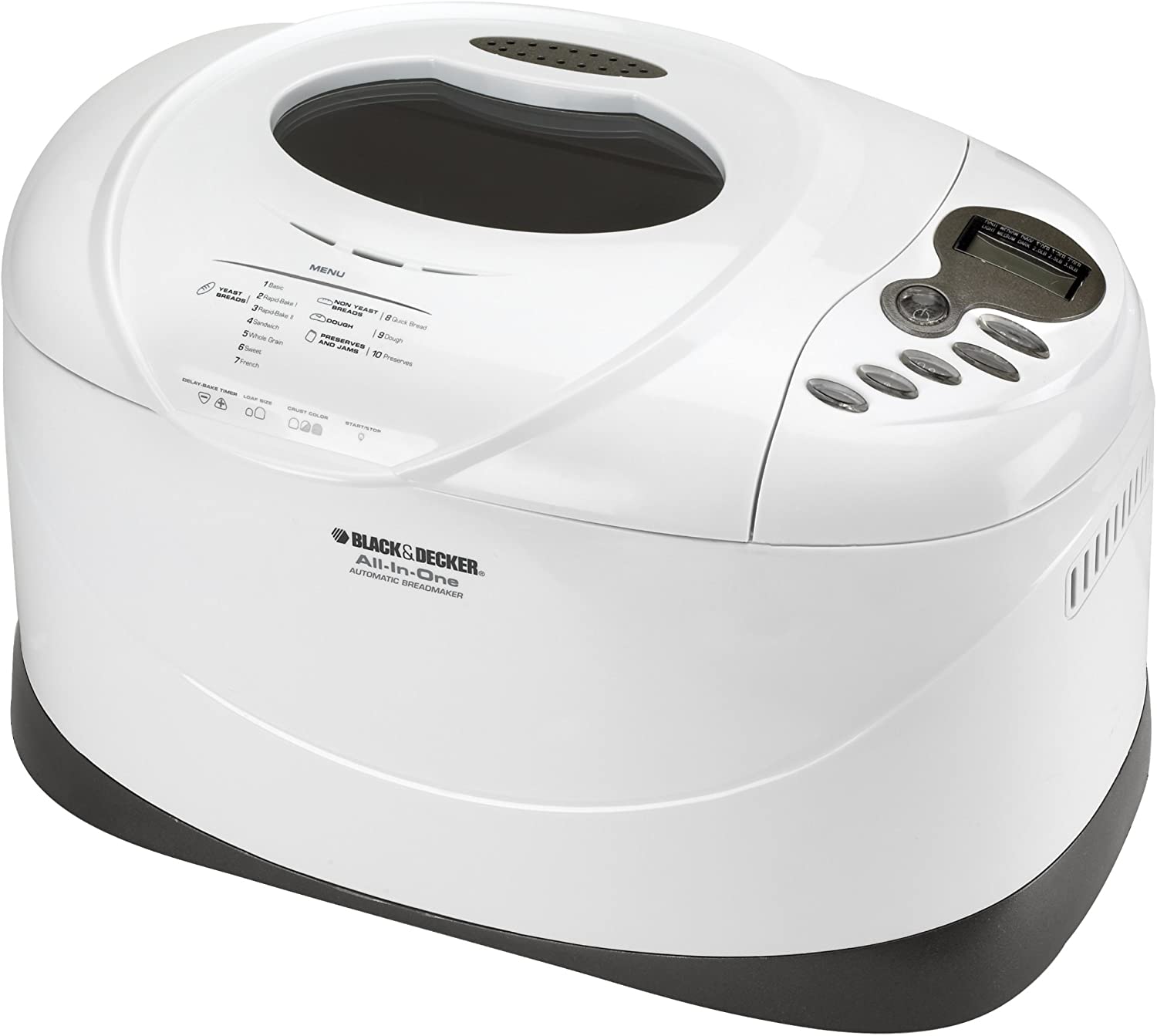 BLACK+DECKER Deluxe Bread Maker with 3lb Loaf Capacity - Factory Certified & Full Warranty (Model B2300) - Perfect for Homemade Bread, Artisan Loaves & Family Baking