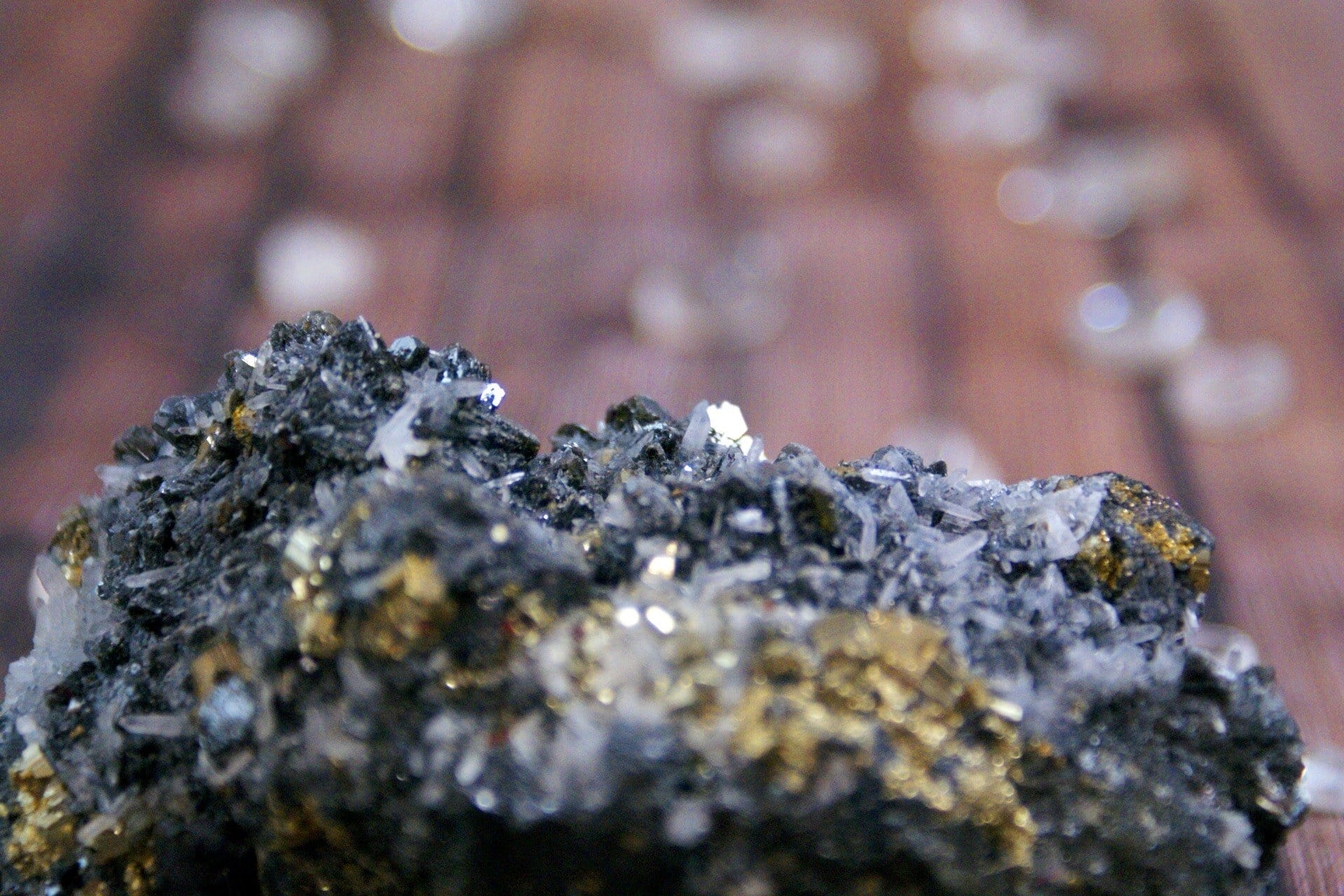 Natural Bulgarian Galena, Pyrite & Sphalerite Mineral Specimen - Collectible Crystals for Home Decor, Geology Study & Gift Giving